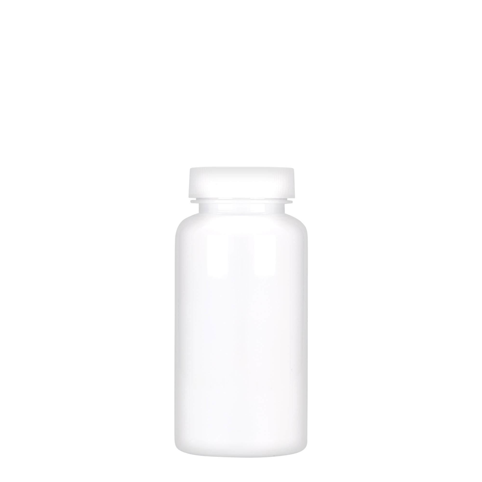 150 ml PET container, plastic, white, opening: 38/400