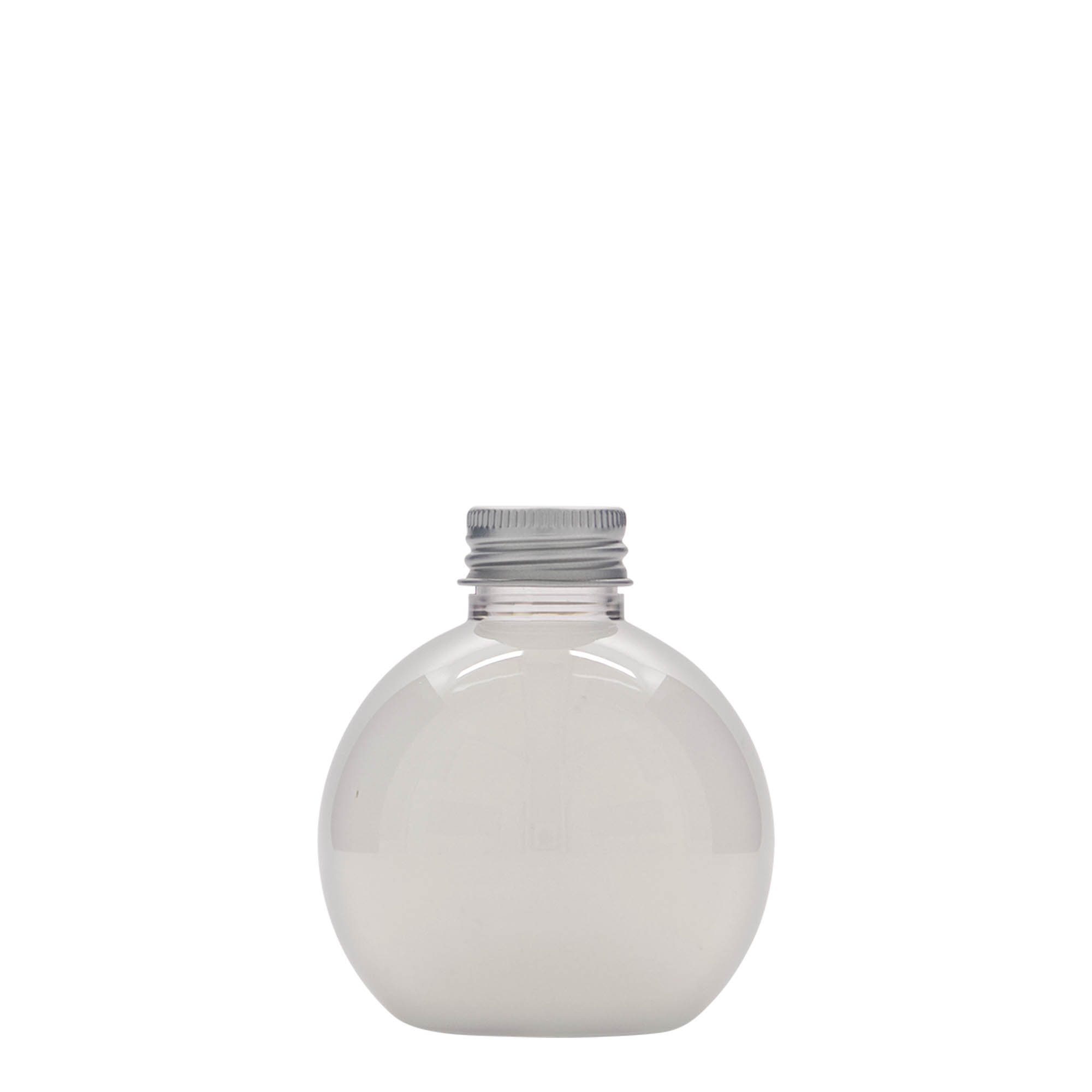 150 ml PET bottle ‘Perry’, round, plastic, neck: 24/410