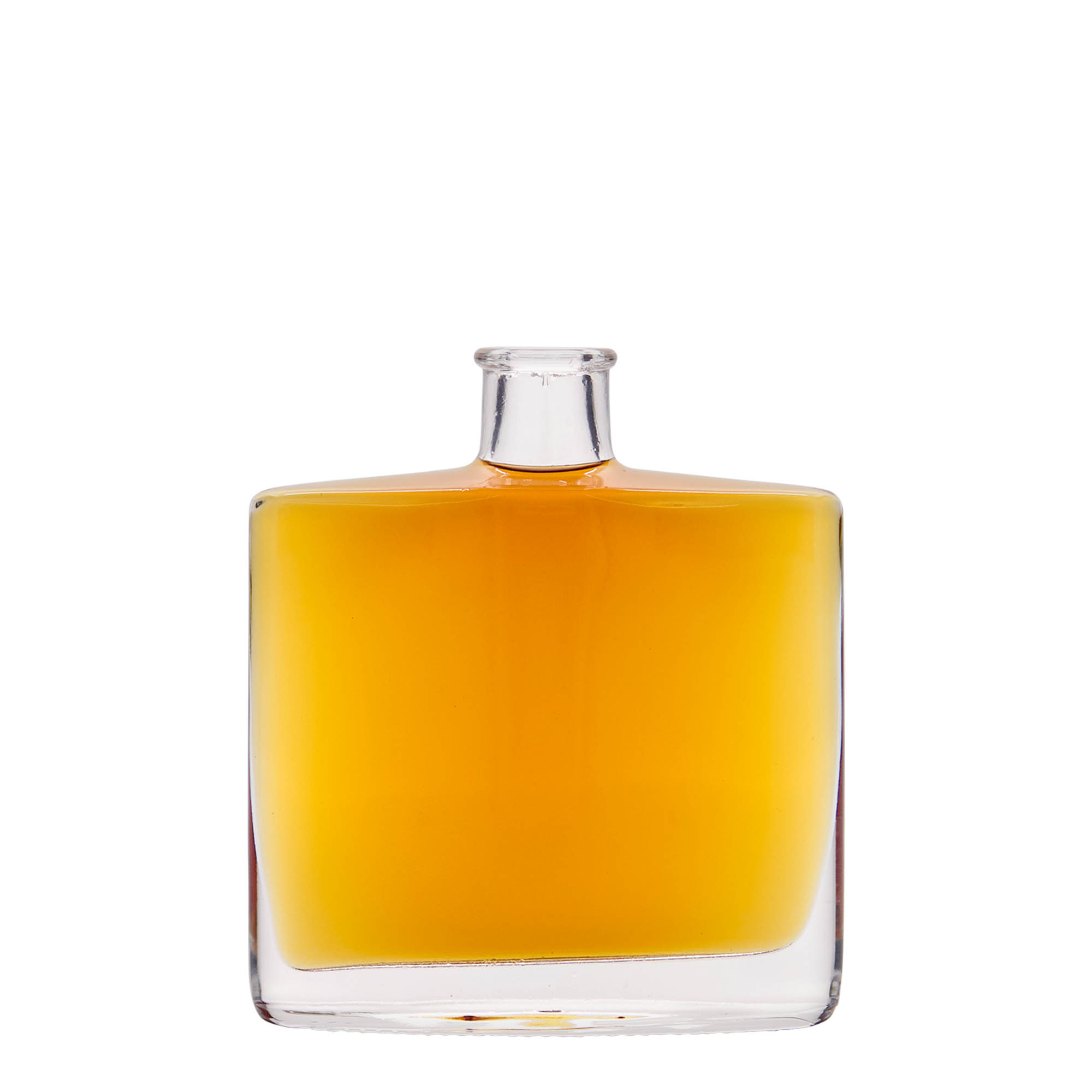 200 ml glass bottle ‘Zorbas’, oval, opening: cork