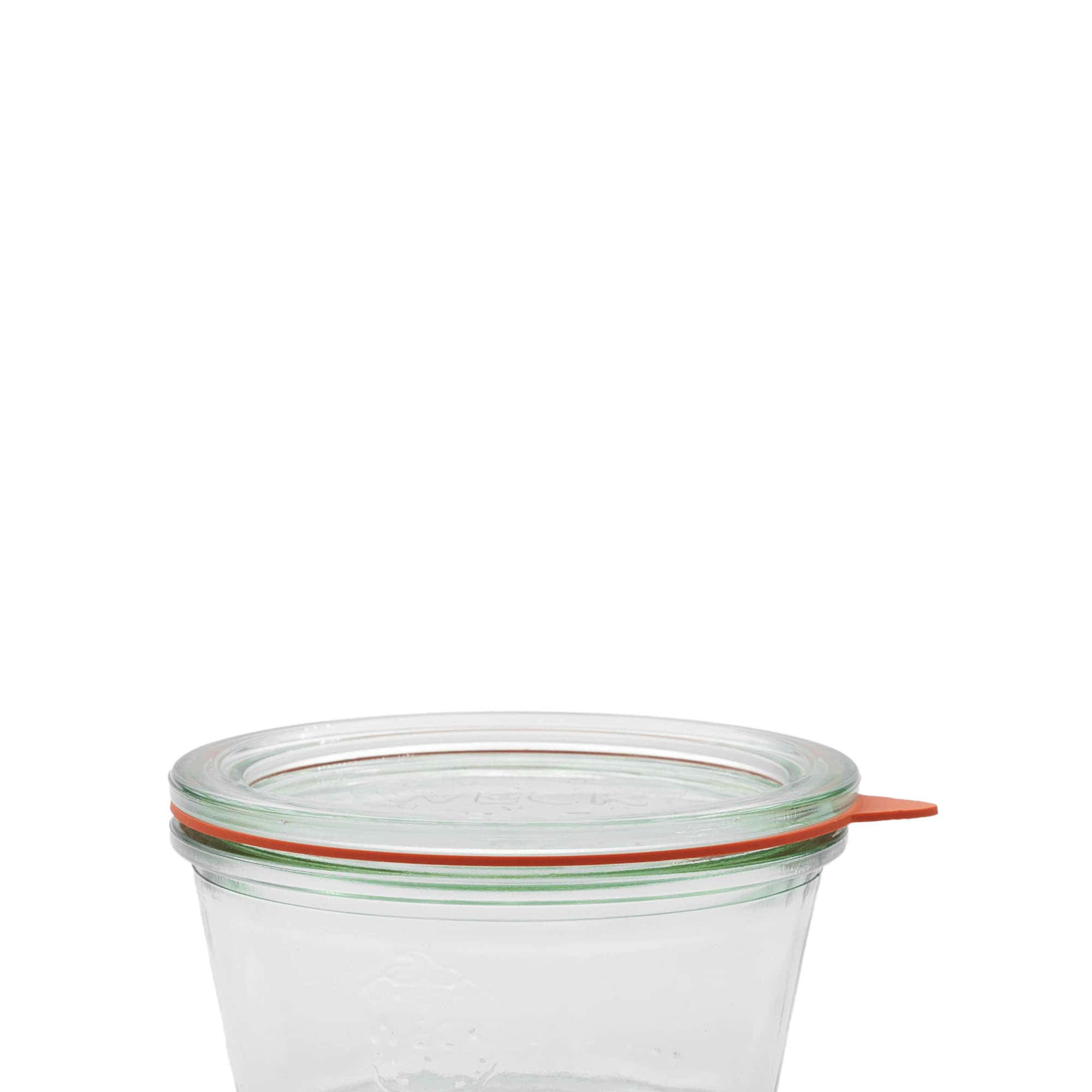 WECK preserving ring RR100 #, red, opening: round rim