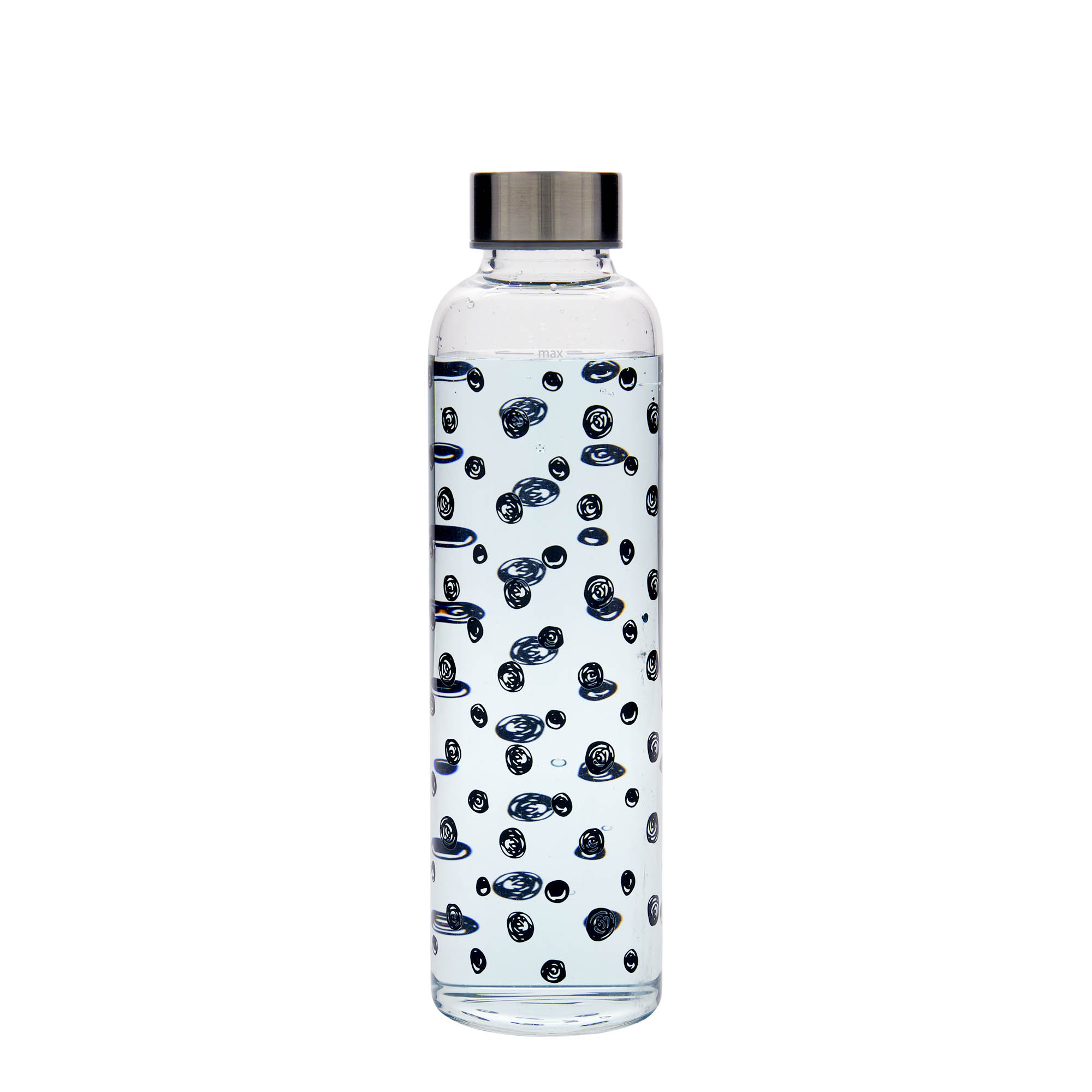 500 ml drinking bottle 'Perseus - Black Dots', opening: screw cap