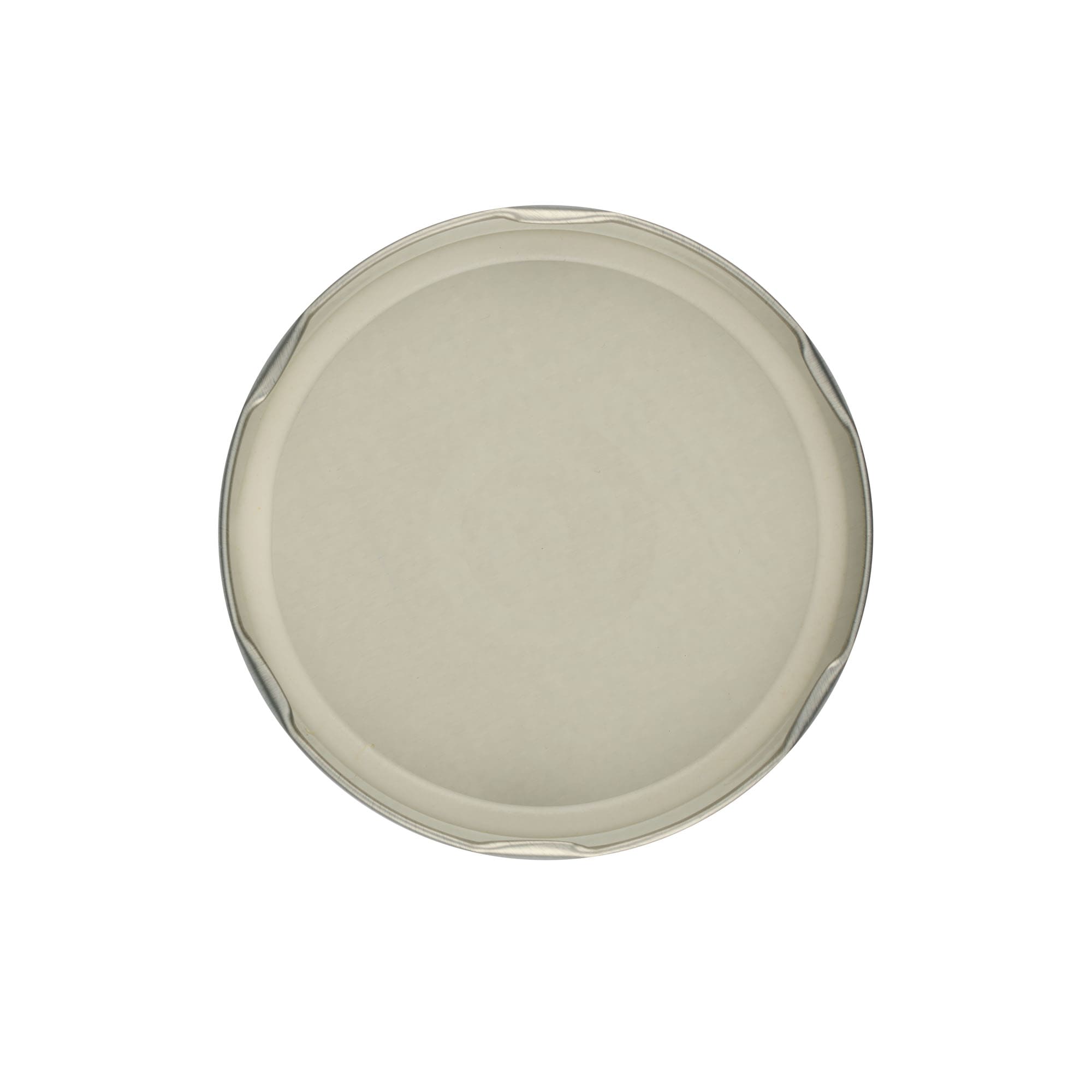 Twist-off lid, tinplate, silver, for opening: TO 100