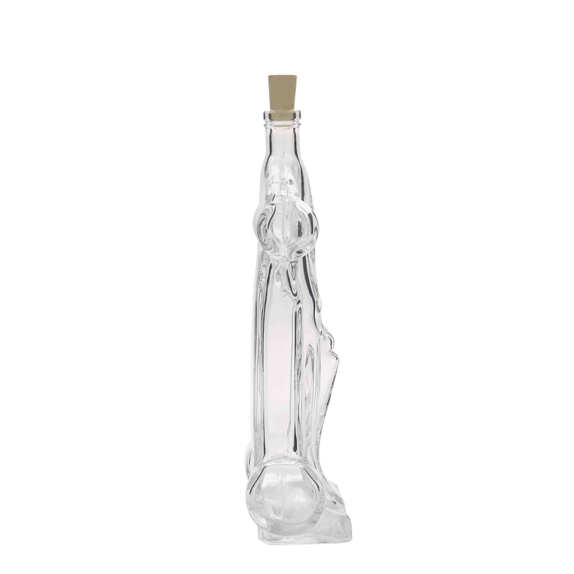 200 ml glass bottle ‘Racing Car’, opening: cork
