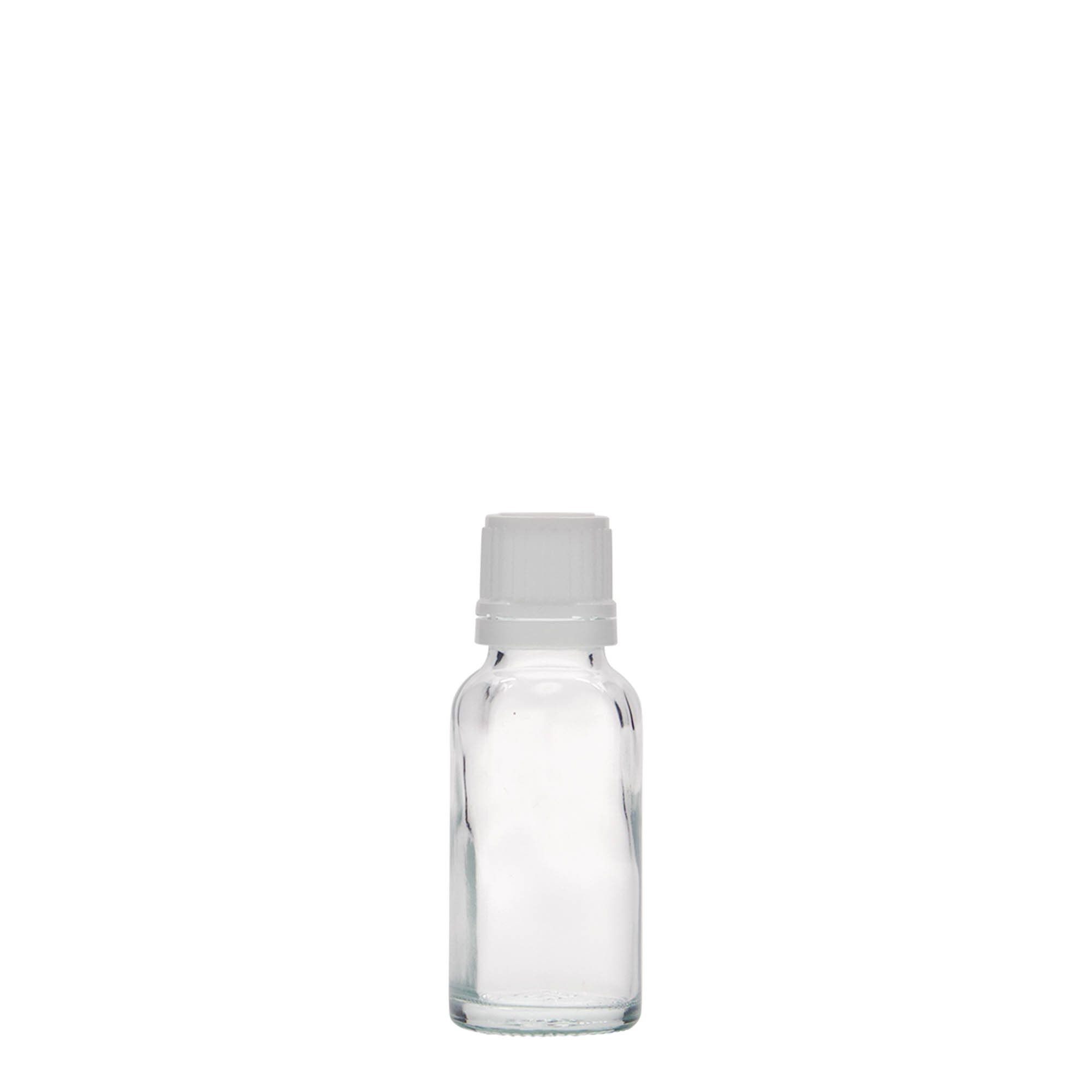 20 ml medical bottle, glass, opening: DIN 18 20 ml medical bottle, glass, opening: DIN 18