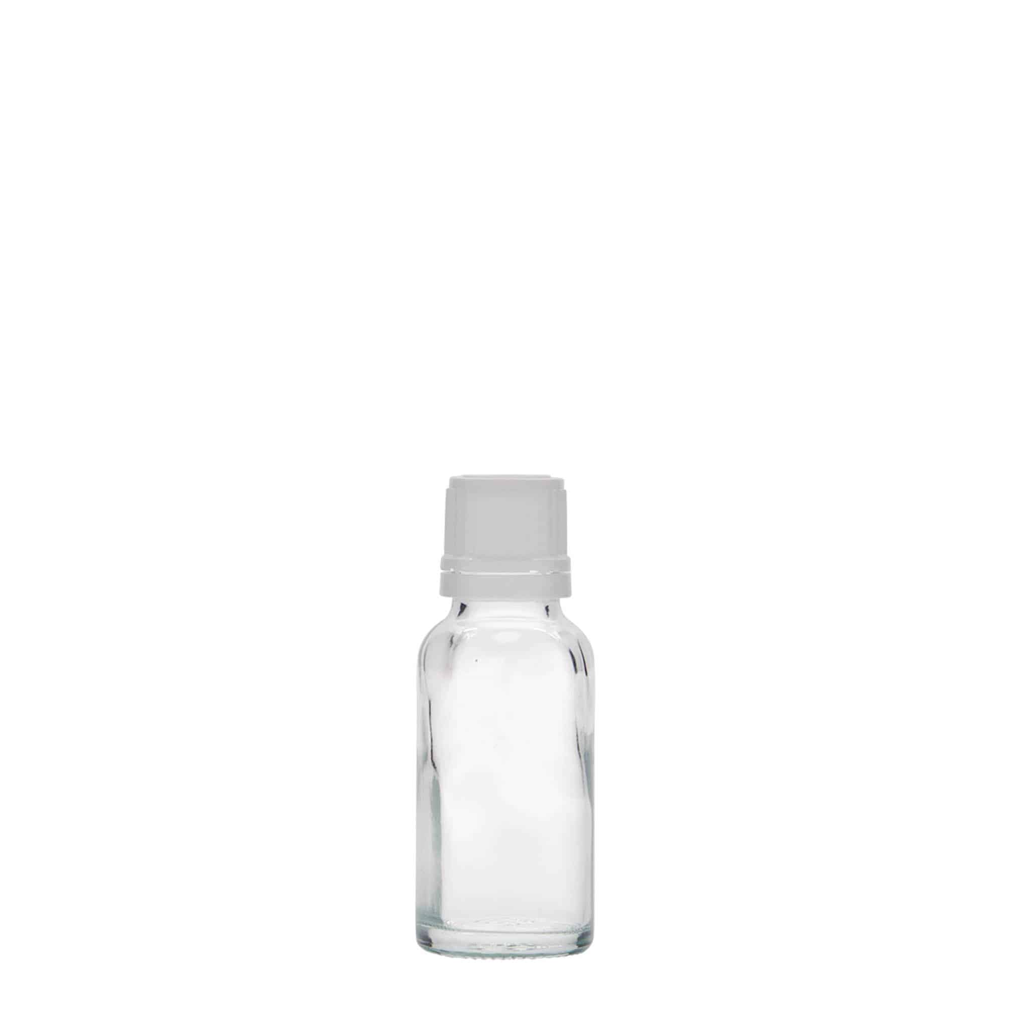 20 ml medical bottle, glass, opening: DIN 18 20 ml medical bottle, glass, opening: DIN 18