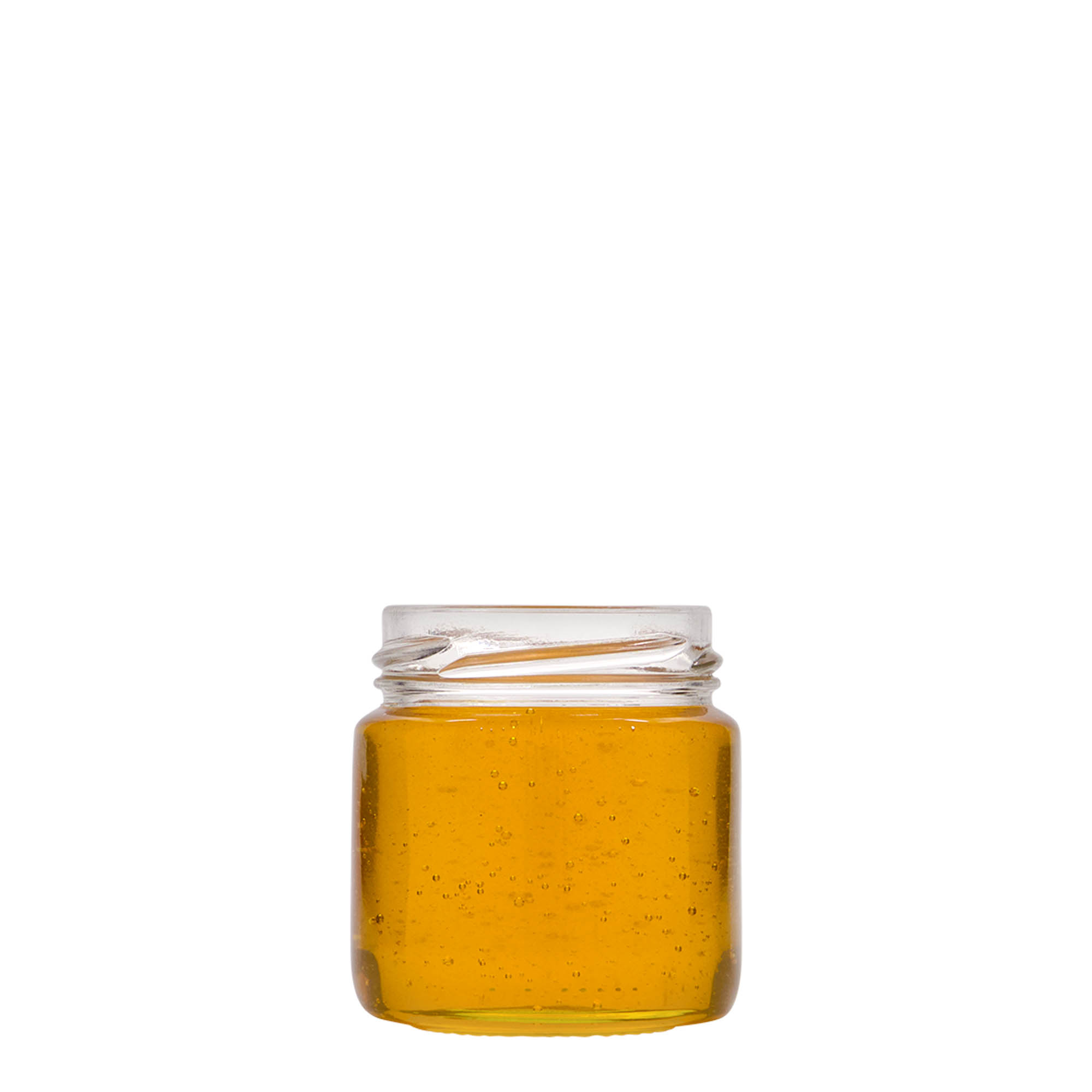 106 ml round glass, opening: Twist-off (TO 53)