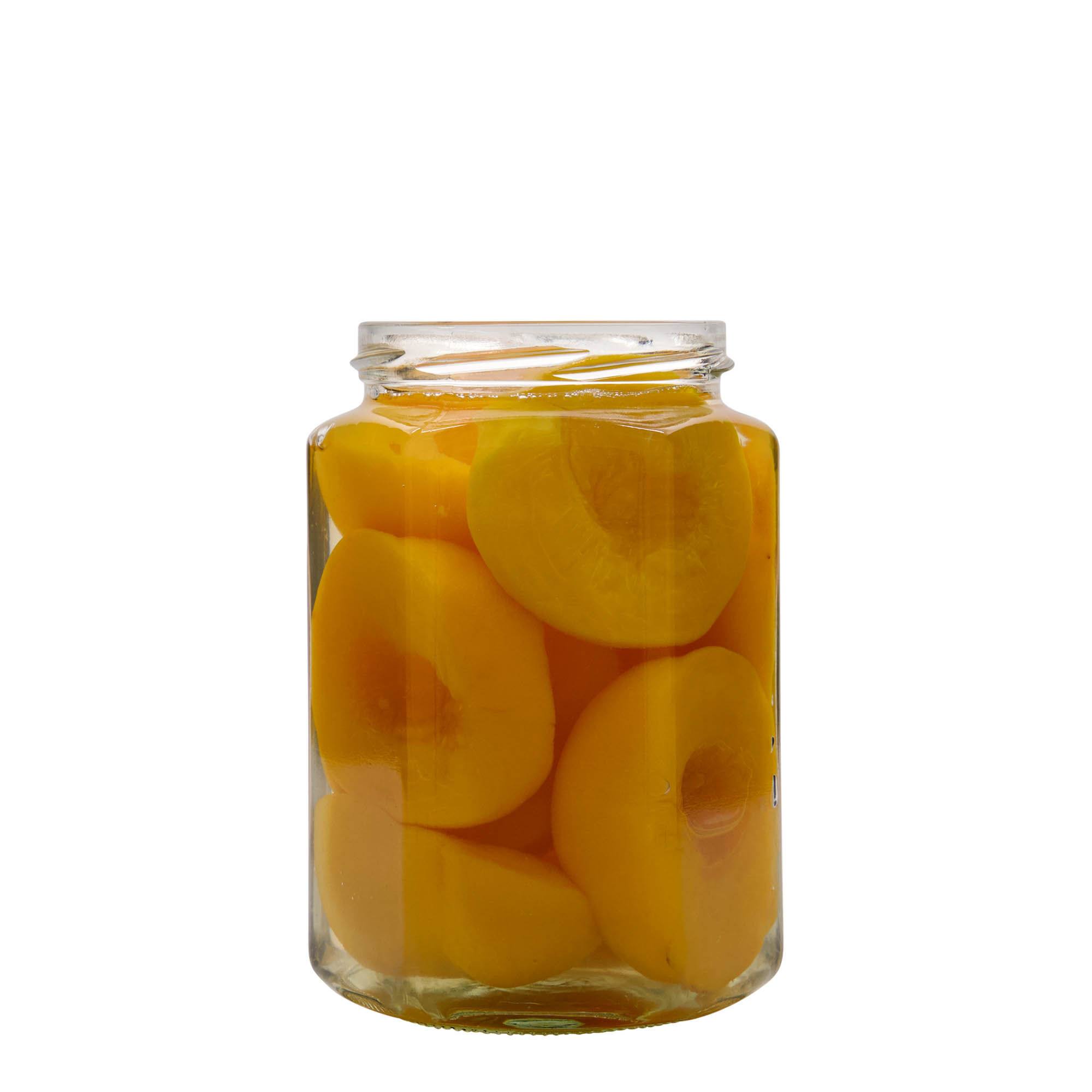 770 ml hexagonal jar, opening: Twist-off (TO 82)