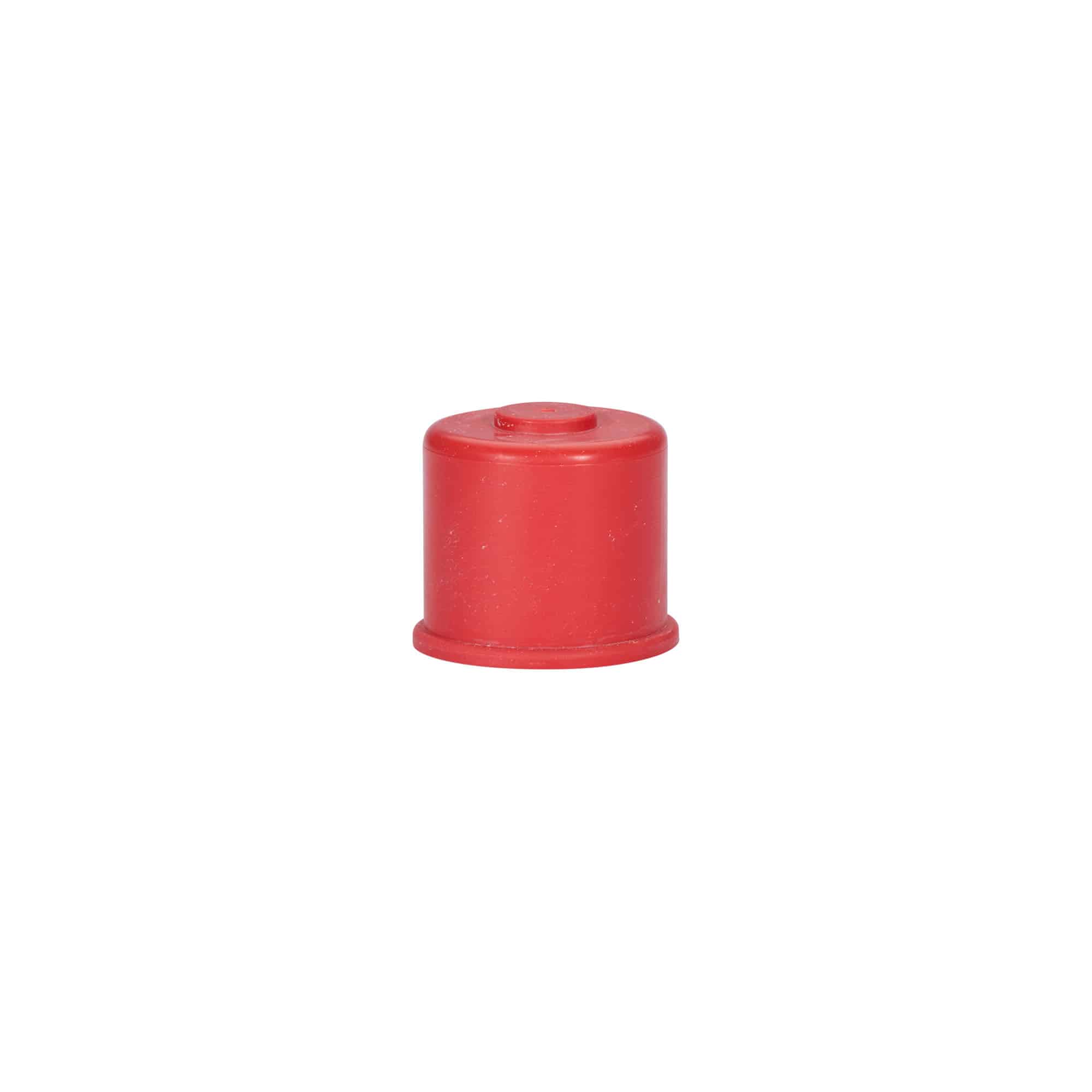 Bridge cap type 1, rubber, red
