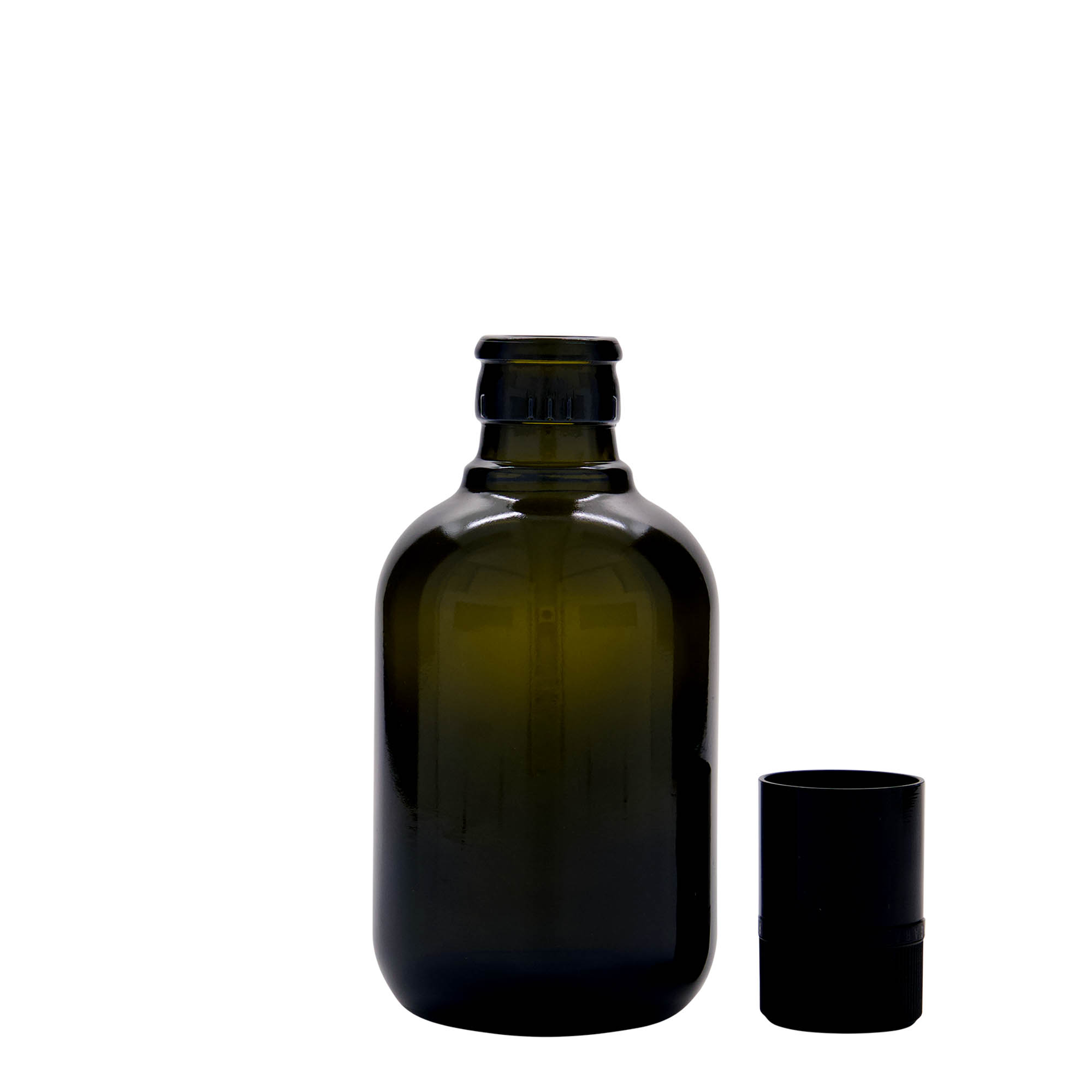 250 ml vinegar/oil bottle 'Biolio', glass, antique green, opening: DOP 250 ml vinegar/oil bottle 'Biolio', glass, antique green, opening: DOP