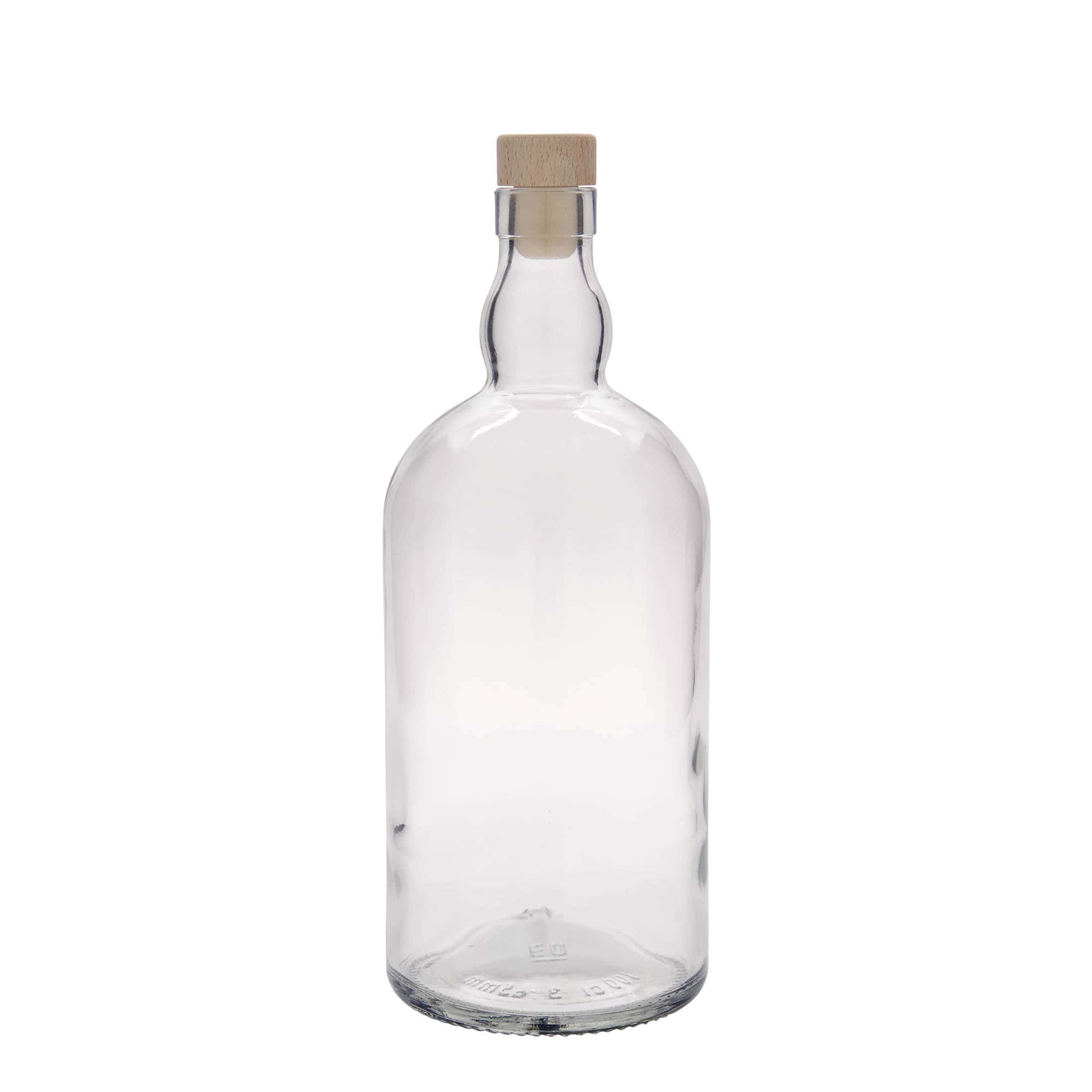 1000 ml glass bottle 'Aberdeen', opening: cork