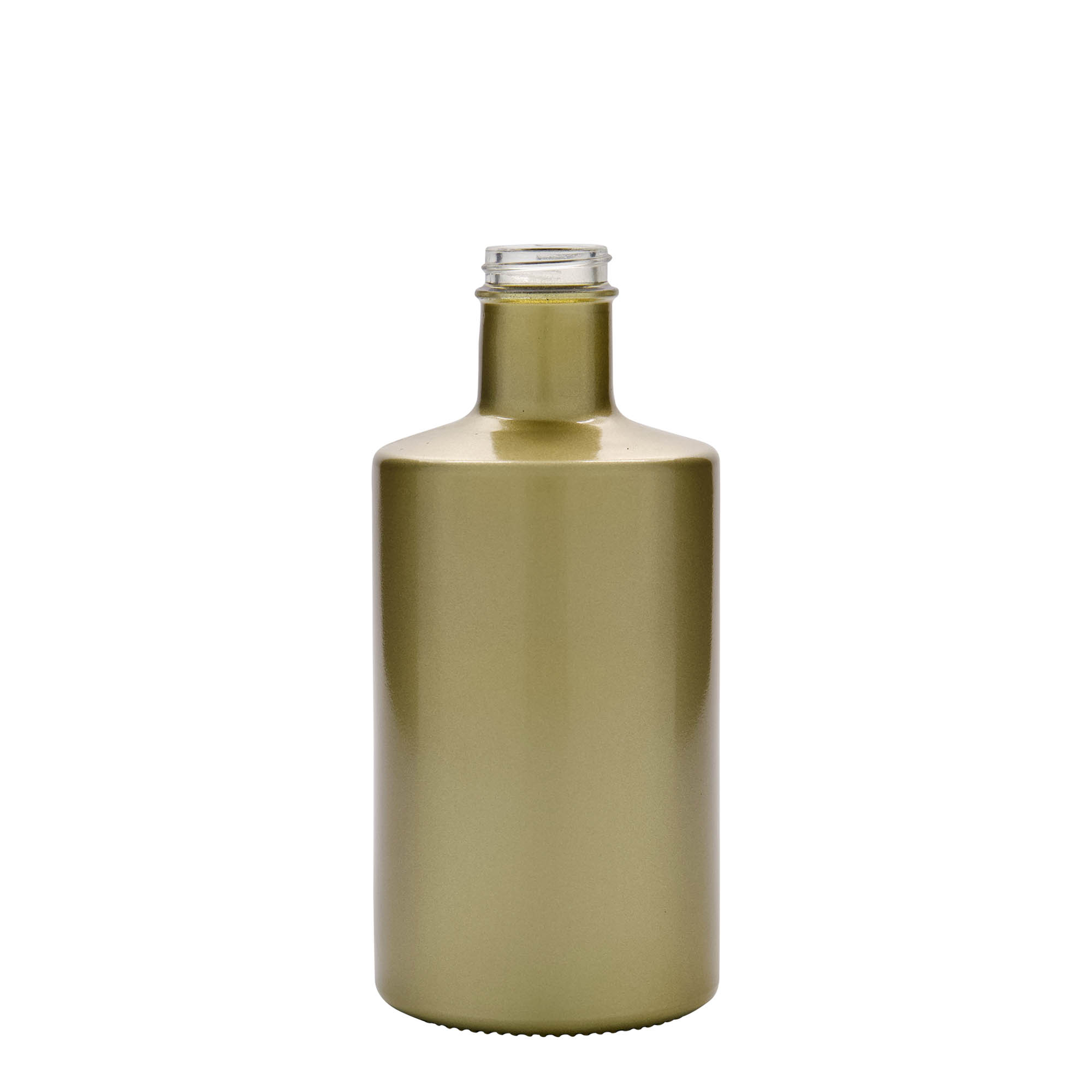 500 ml glass bottle 'Caroline', gold, opening: GPI 33 500 ml glass bottle 'Caroline', gold, opening: GPI 33