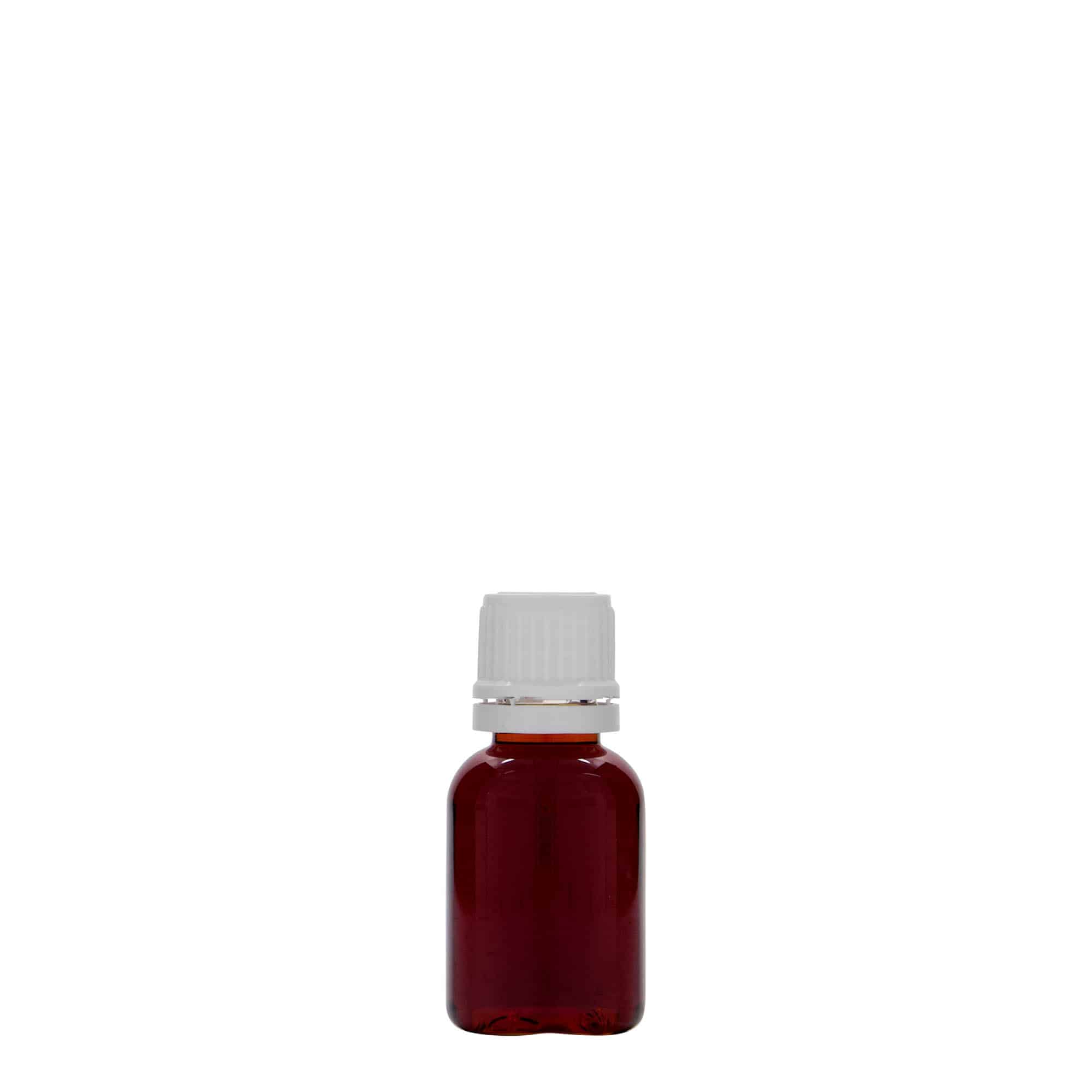 20 ml PET medical bottle 'Easy Living', plastic, opening: DIN 18
