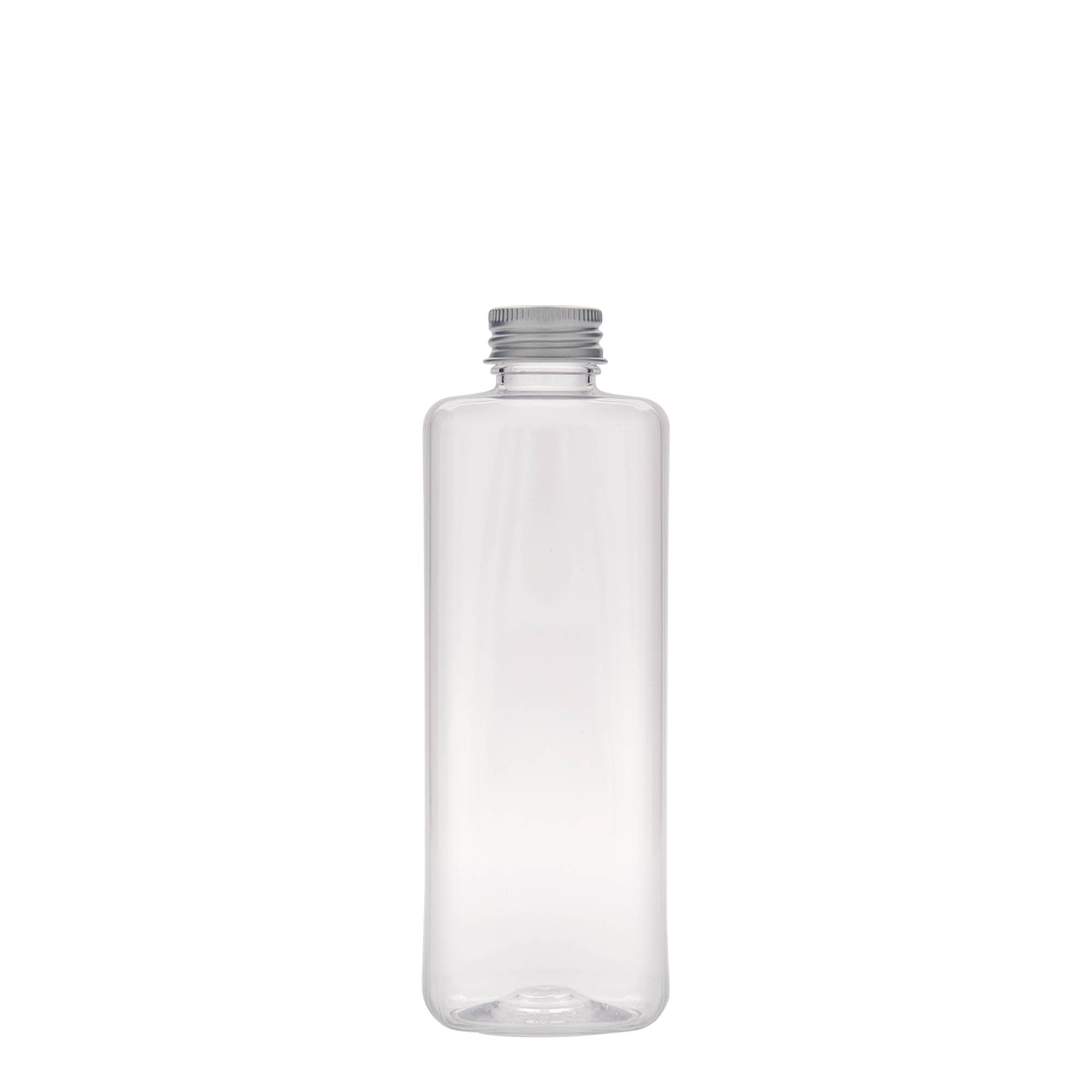 300 ml PET bottle ‘Karl’, square, plastic, neck: 24/410