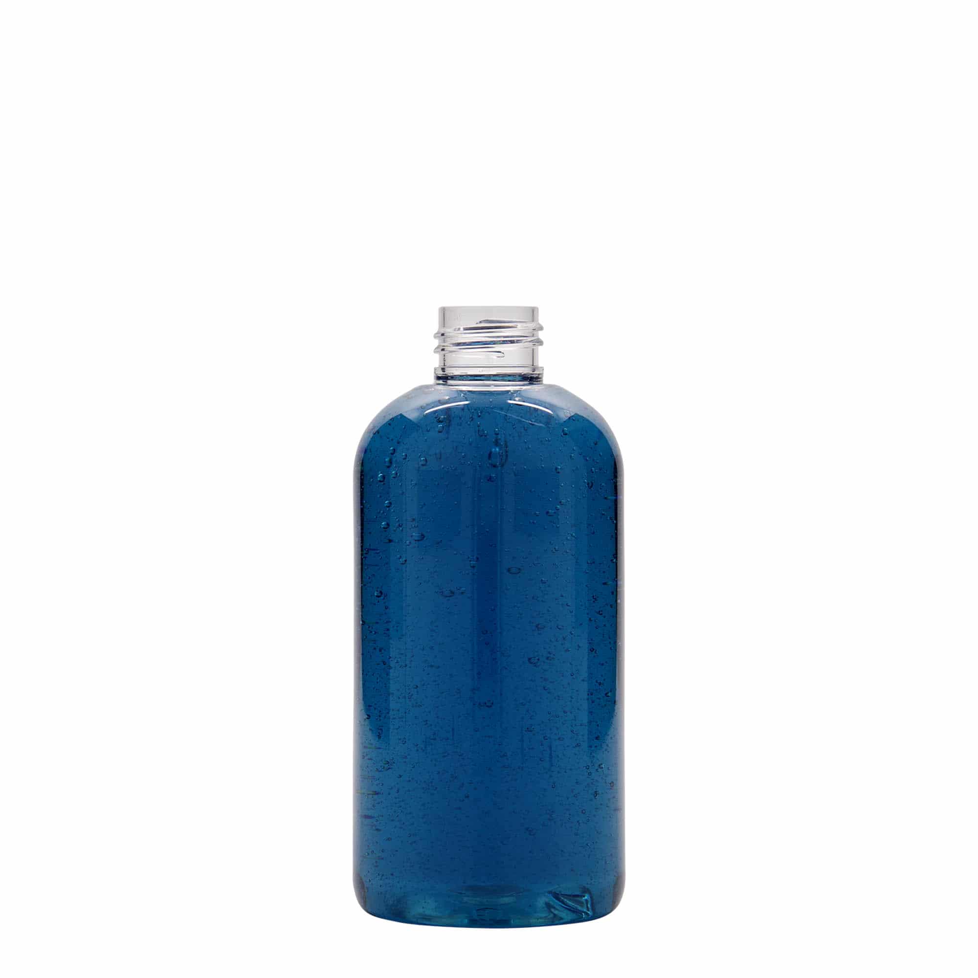 250 ml PET bottle 'Boston', plastic, closure: GPI 24/410