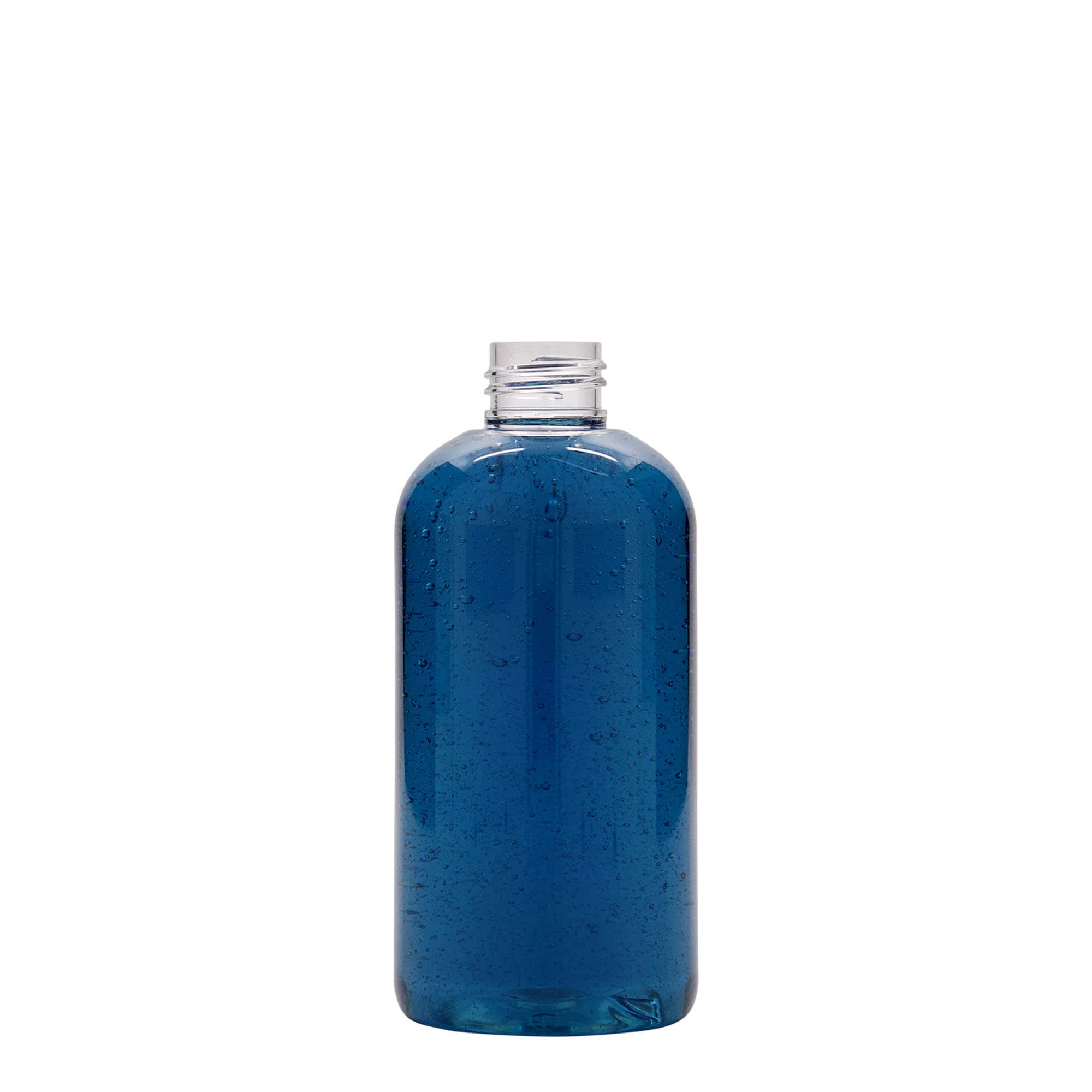 250 ml PET bottle ‘Boston’, plastic, opening: 24/410