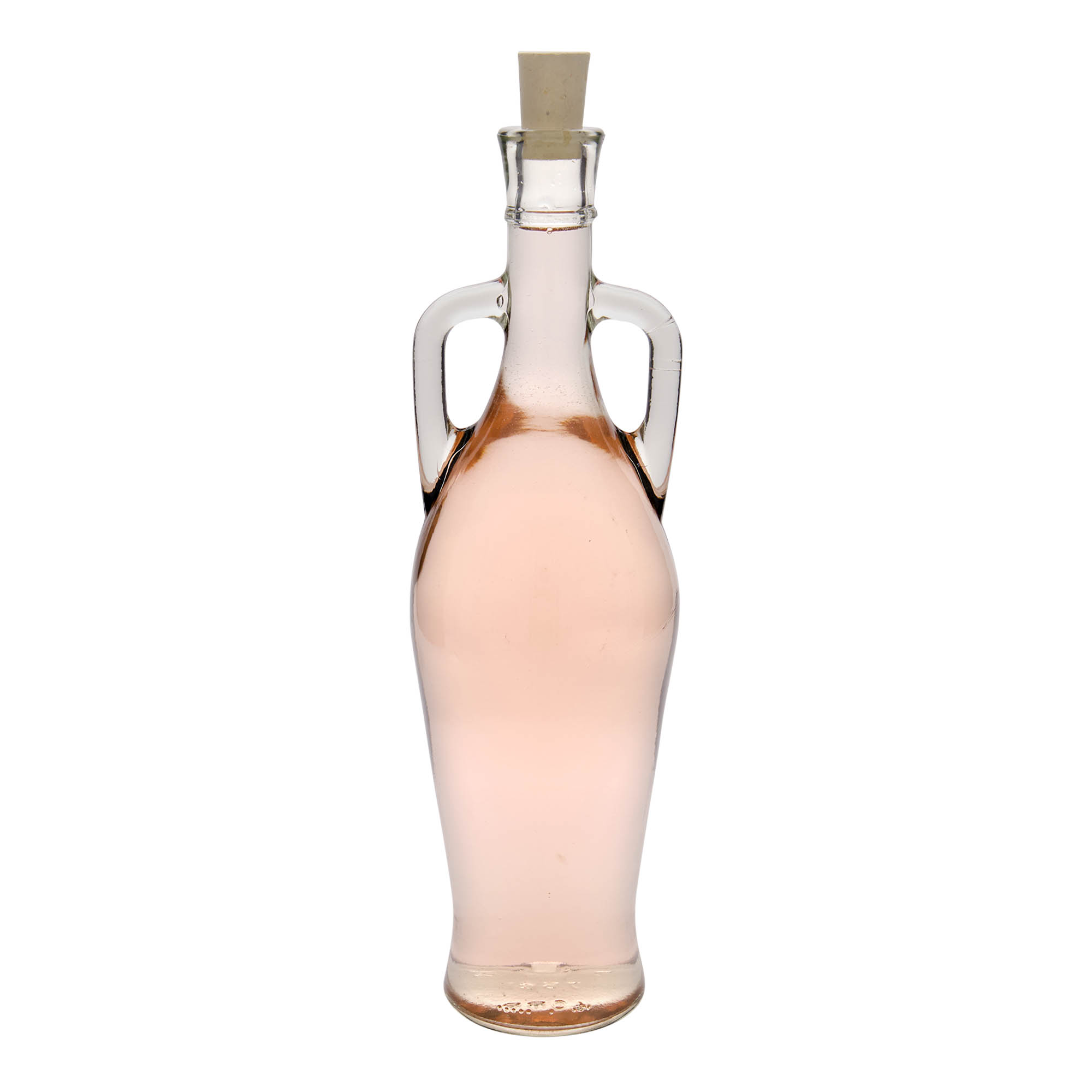 750 ml glass bottle 'Amphora', opening: cork