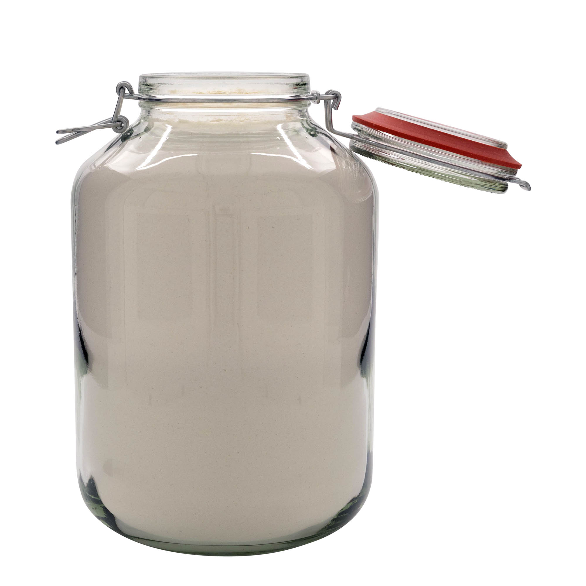 4,880 ml wire bail jar, opening: wire bail closure