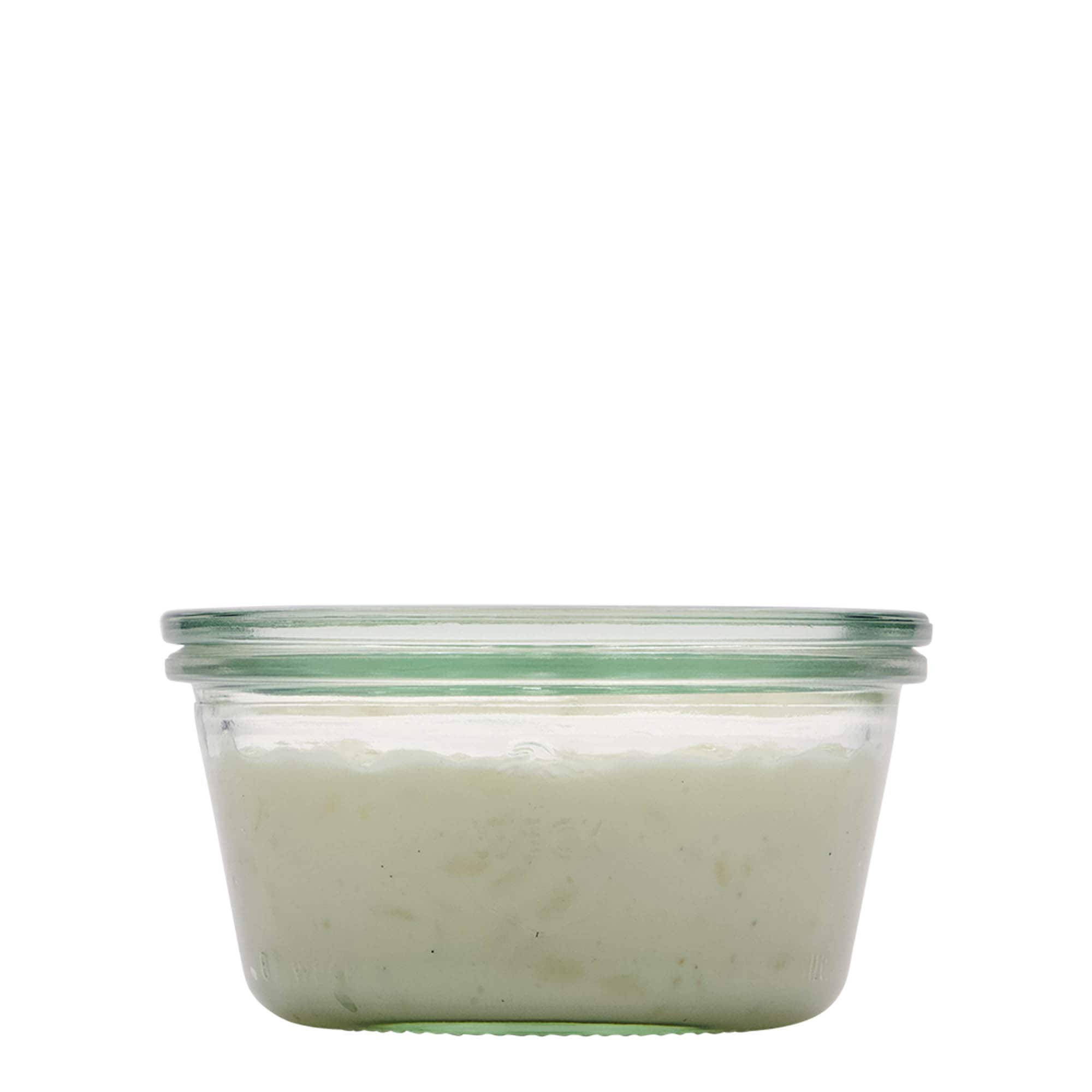 290 ml WECK inverted jar, opening: round rim