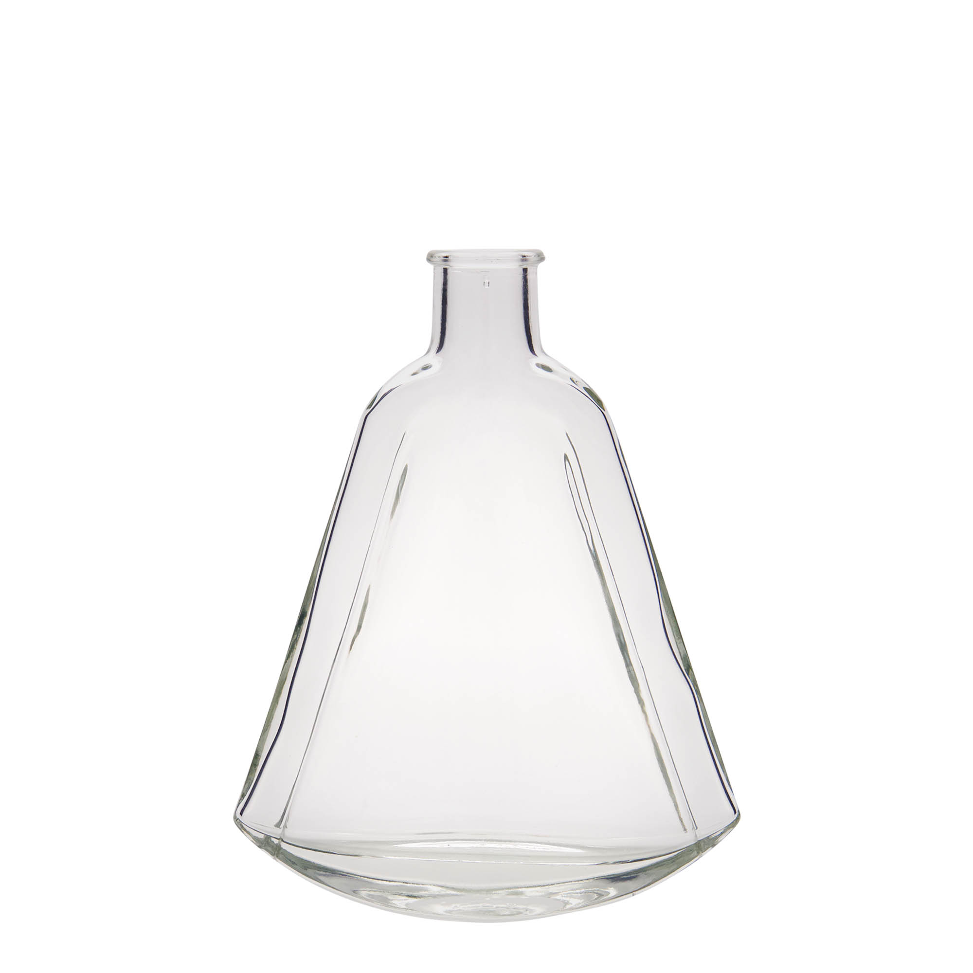 200 ml glass bottle 'Maurizio', oval, opening: cork 200 ml glass bottle 'Maurizio', oval, opening: cork