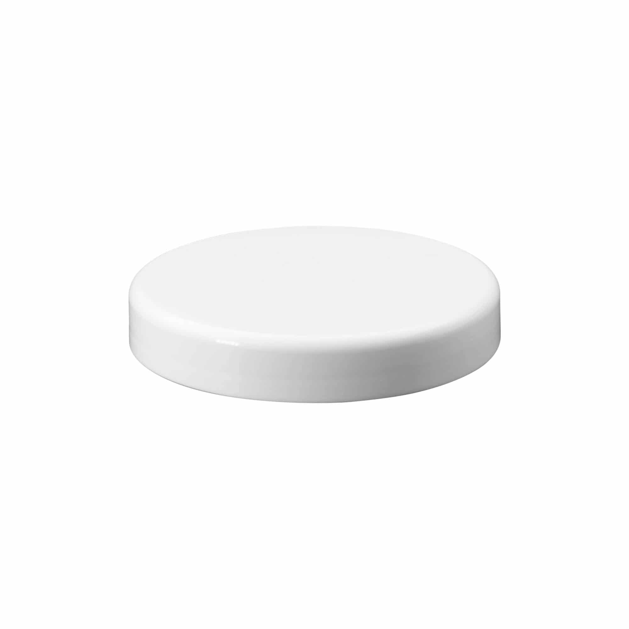 Screw cap, PP plastic, white, for opening: 100/400