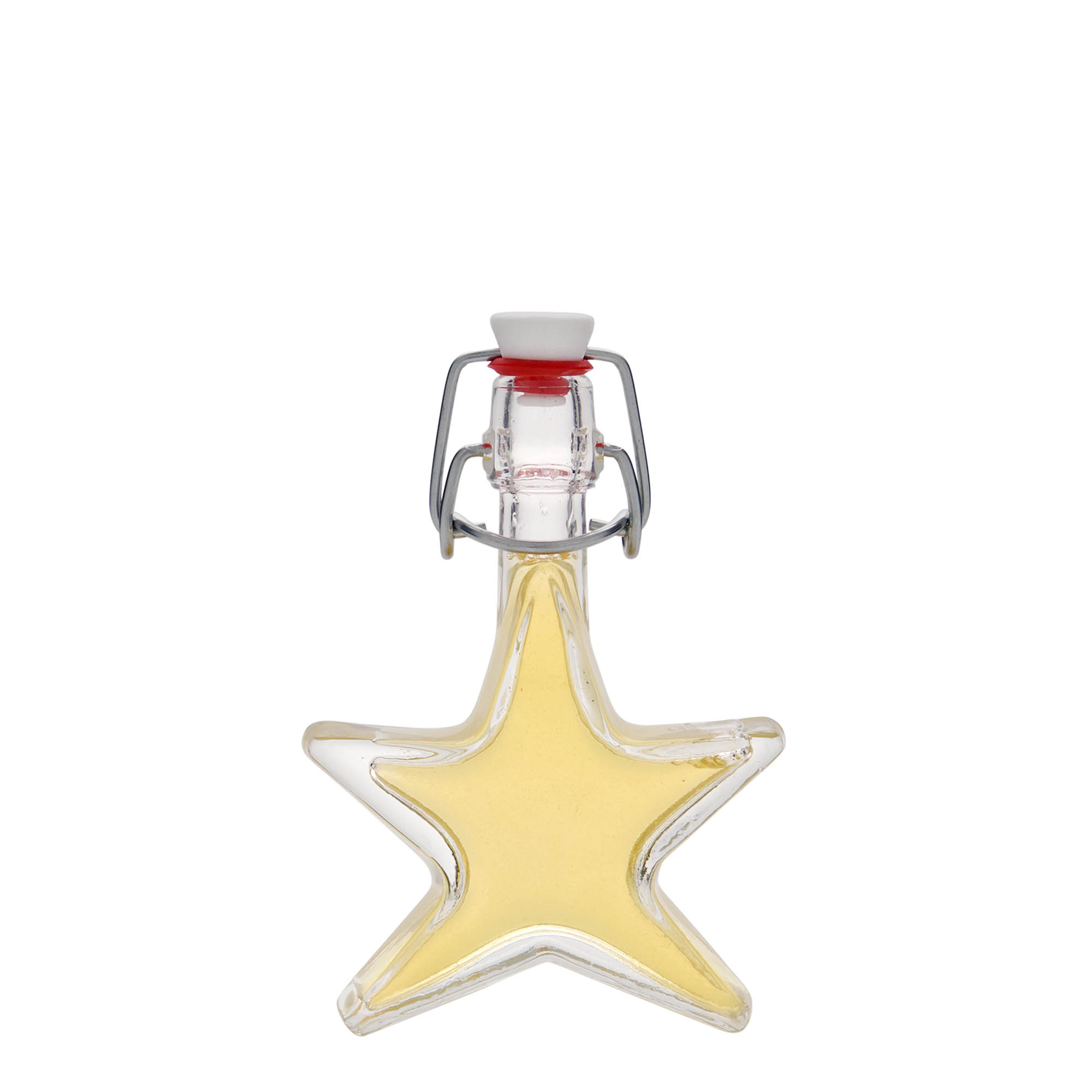 40 ml glass bottle 'Star', opening: swing top closure 40 ml glass bottle 'Star', opening: swing top closure