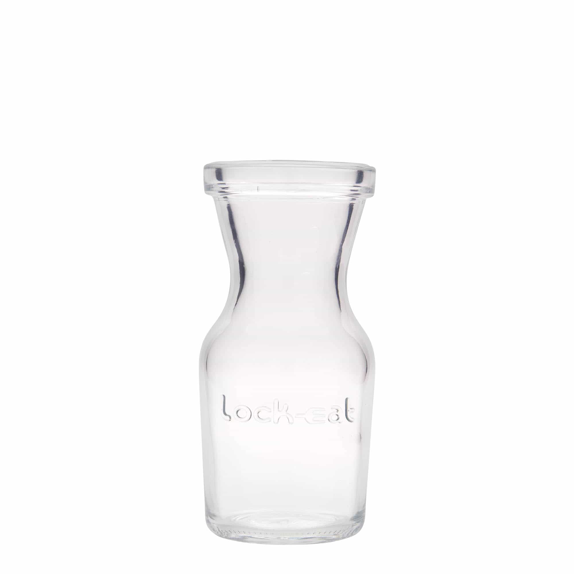 250 ml glass carafe 'Lock-Eat', closure: clip top