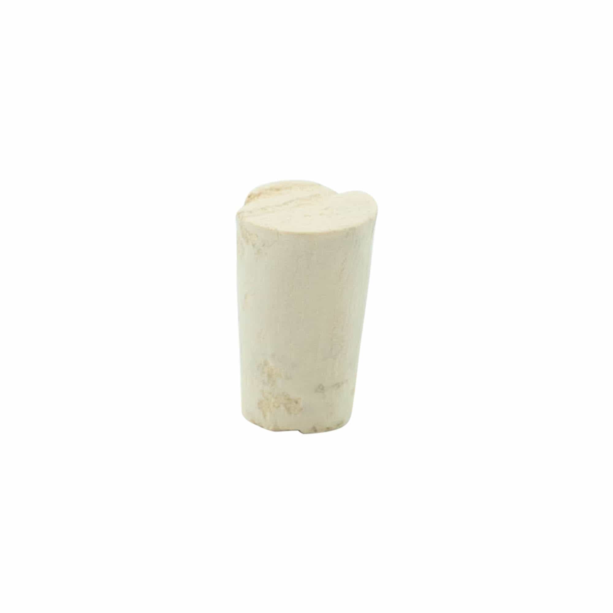 Tapered stopper 11-14 x 22, natural cork, bleached, for opening: cork Tapered stopper 11-14 x 22, natural cork, bleached, for opening: cork