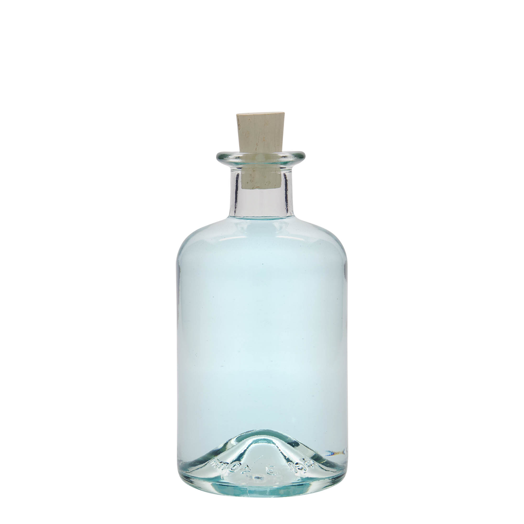 350 ml glass bottle apothecary, opening: cork