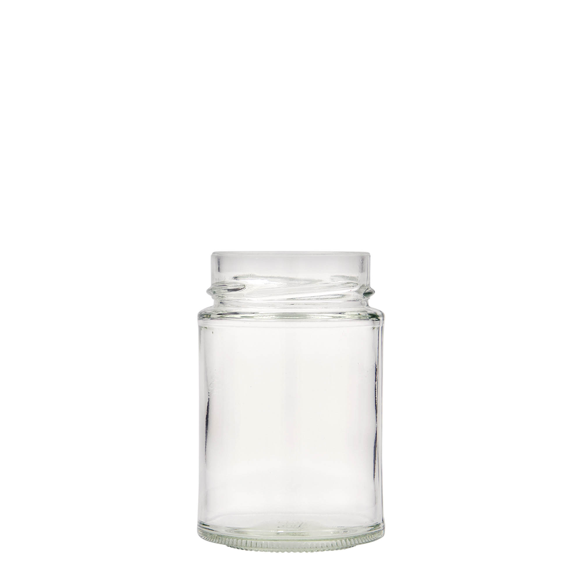 204 ml round glass 'Summertime', opening: Deep-Twist-Off (DTO 58)