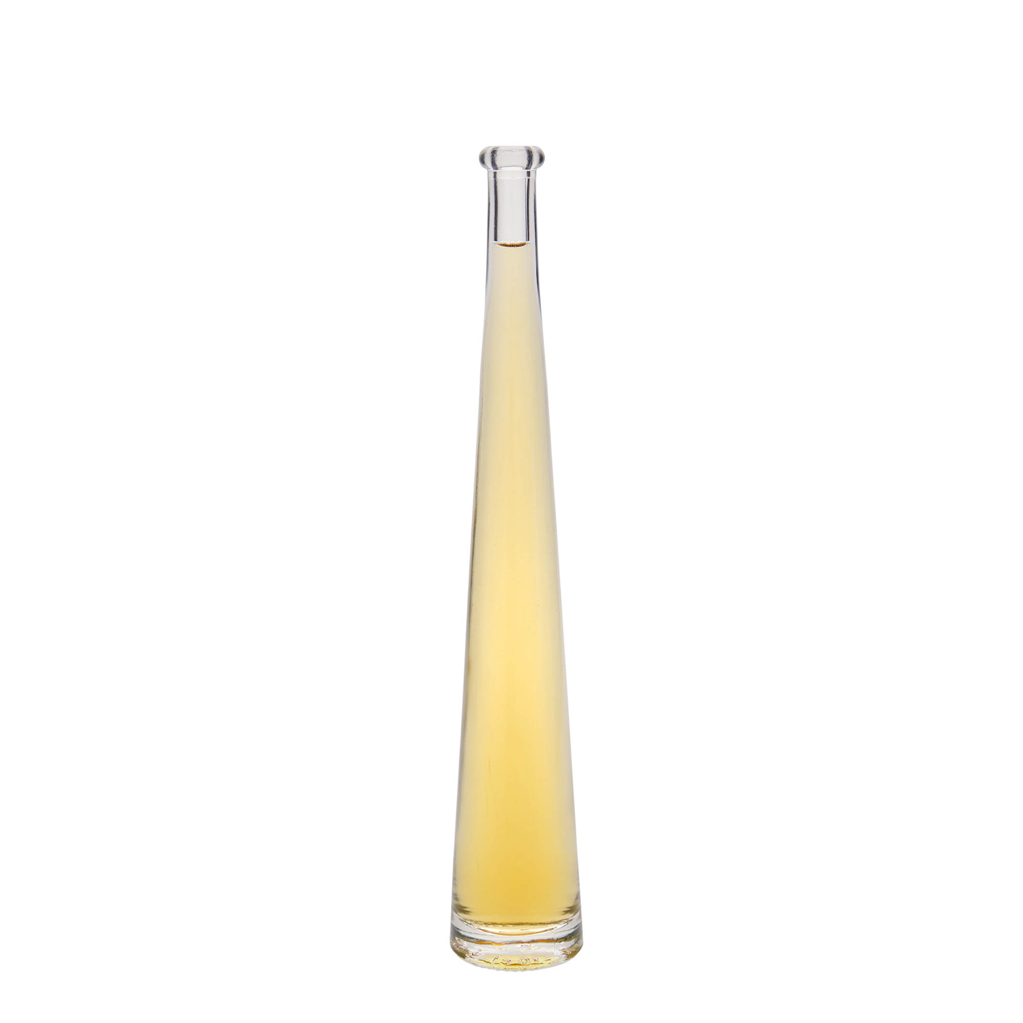100 ml glass bottle 'Dama Rondo', opening: cork