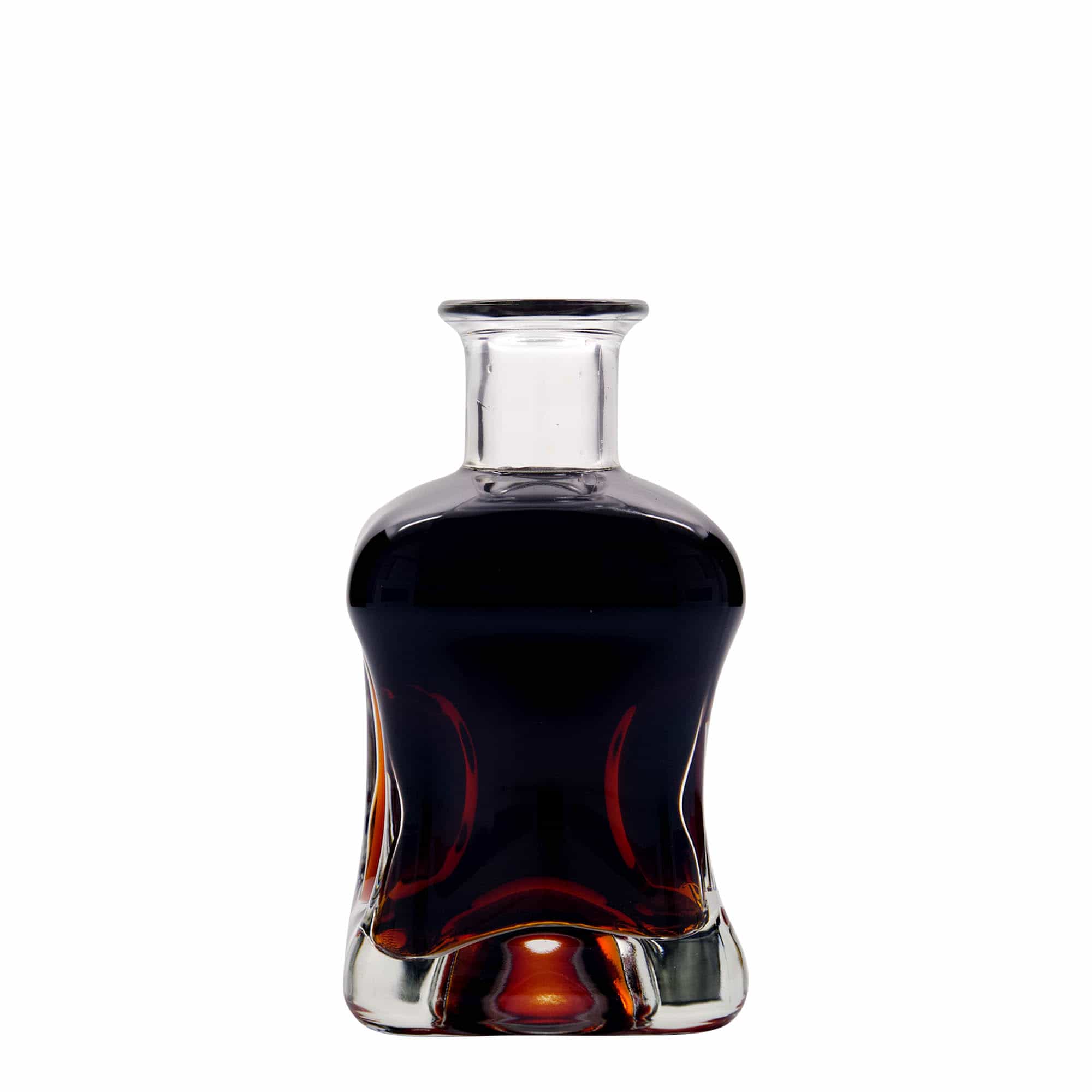 350 ml glass bottle 'Dublin', square, opening: cork 350 ml glass bottle 'Dublin', square, opening: cork