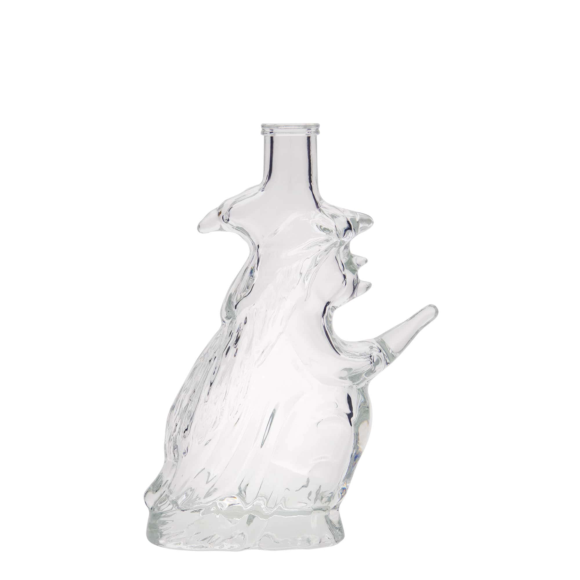200 ml glass bottle 'Witch', opening: cork