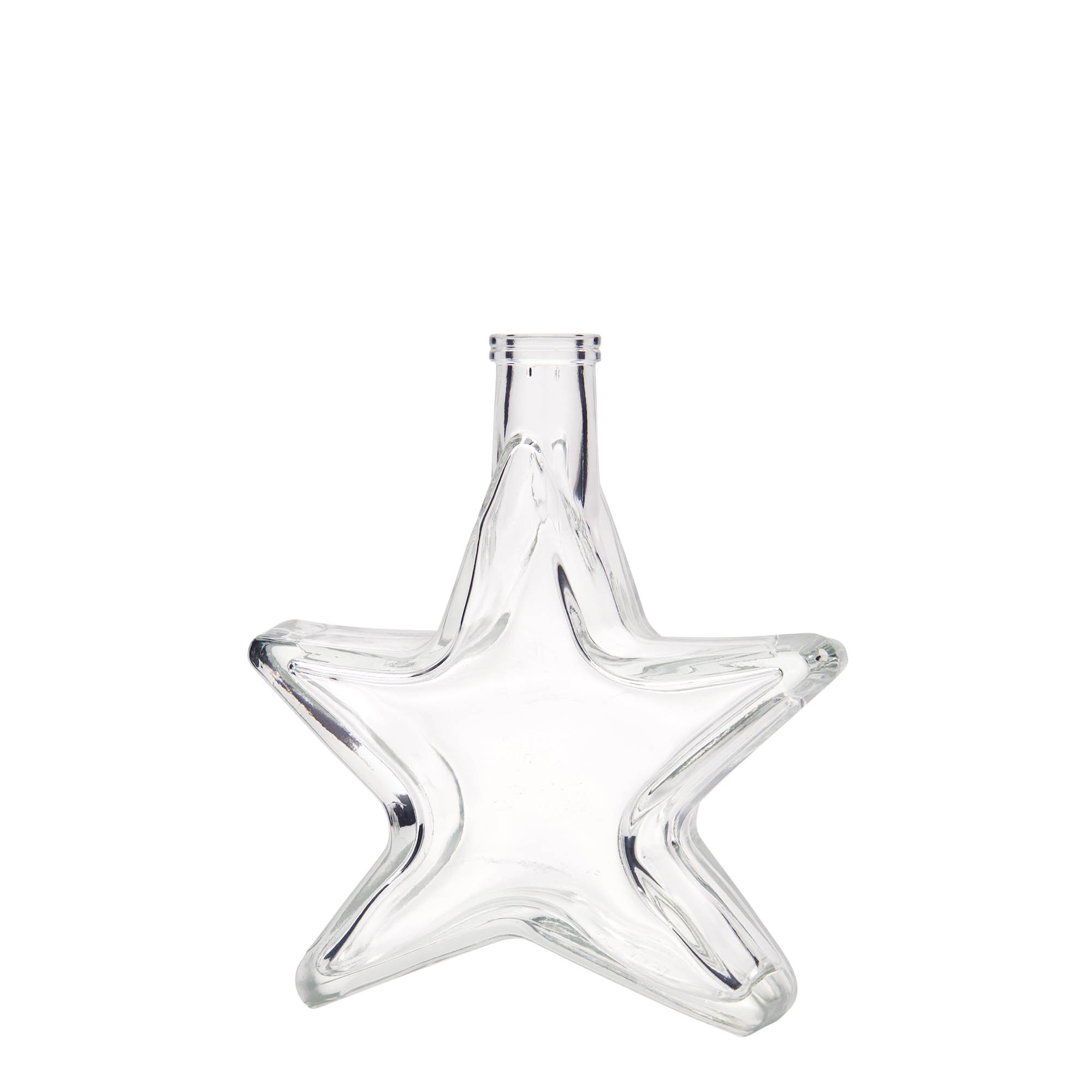 200 ml glass bottle ‘Star’, opening: cork