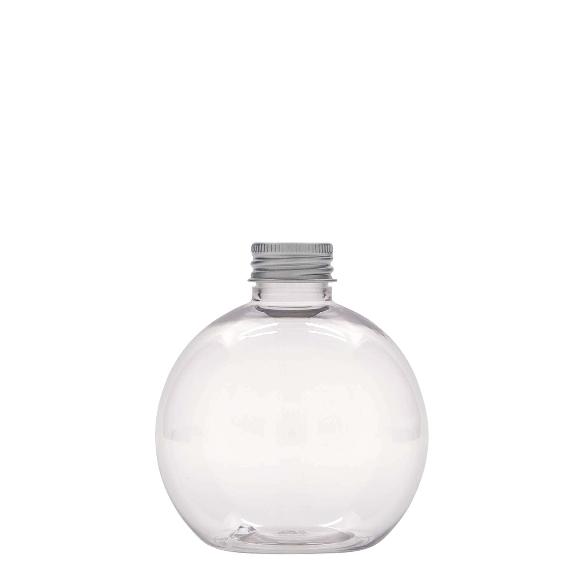250 ml PET bottle 'Perry', round, plastic, neck: 24/410