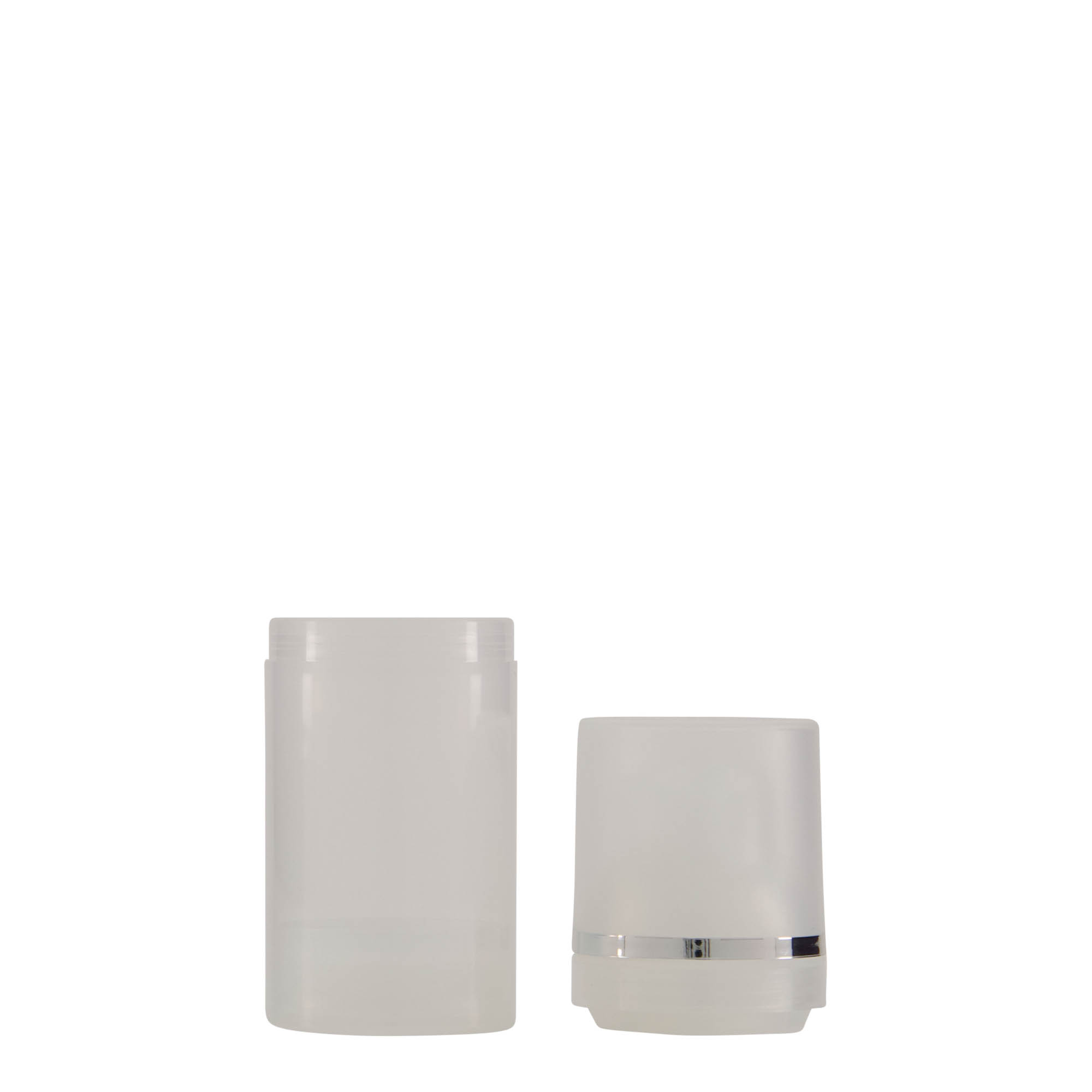 30 ml Airless Dispenser 'Mezzo', PP plastic, natural 30 ml Airless Dispenser 'Mezzo', PP plastic, natural