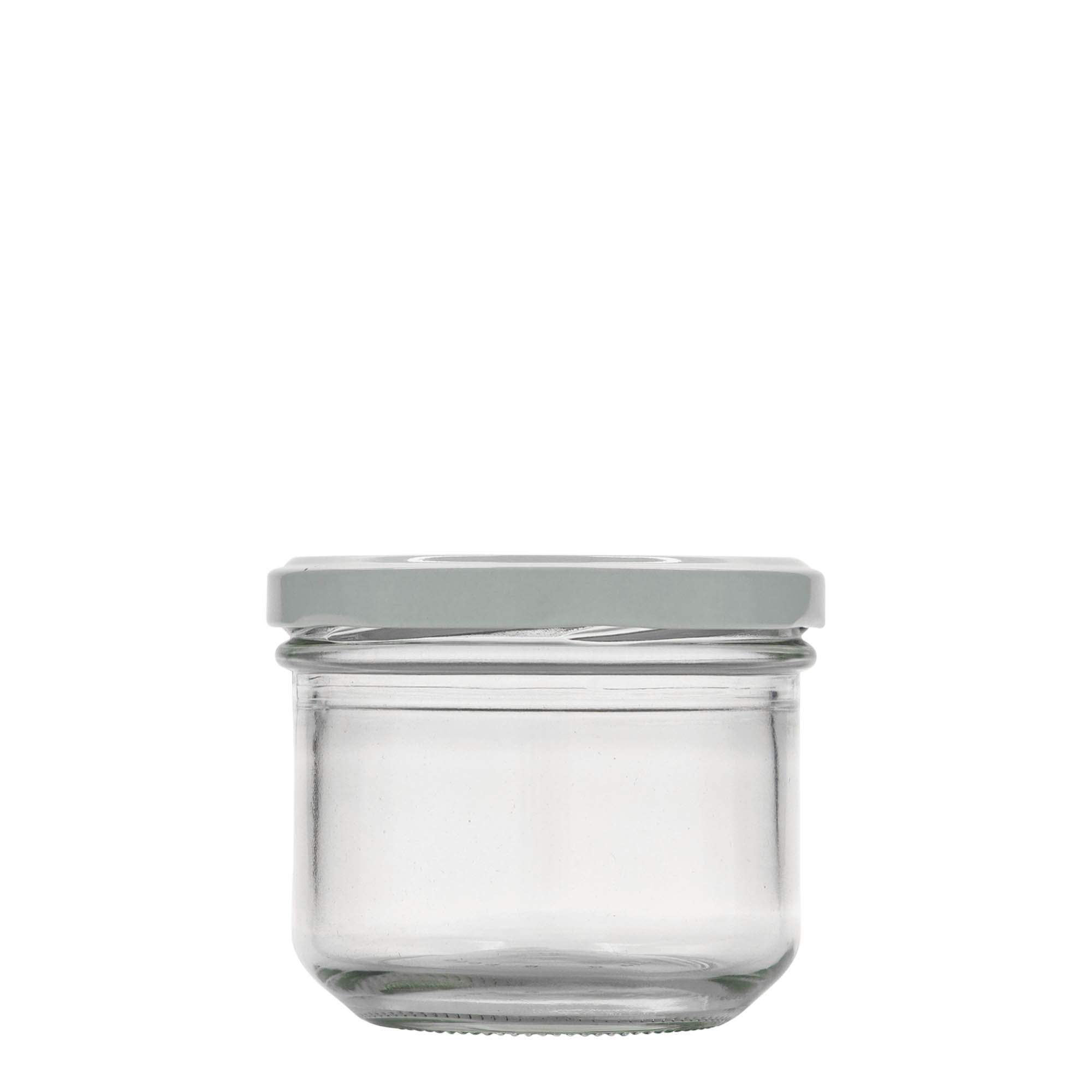 250 ml straight-sided jar, opening: Twist-off (TO 82) 250 ml straight-sided jar, opening: Twist-off (TO 82)