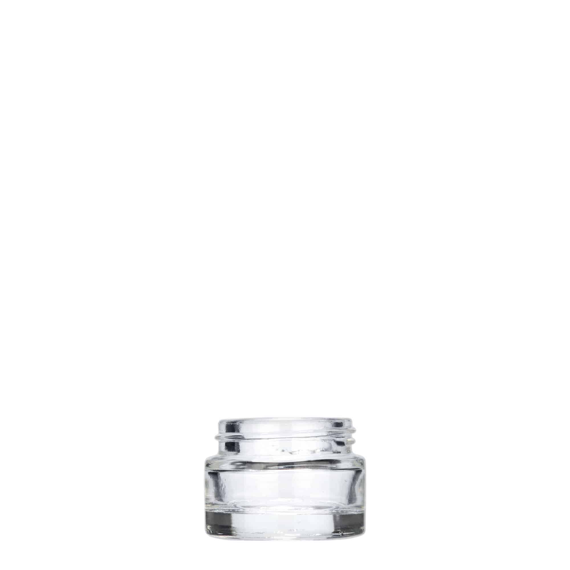 5 ml jar 'Beauty', glass, opening: screw cap