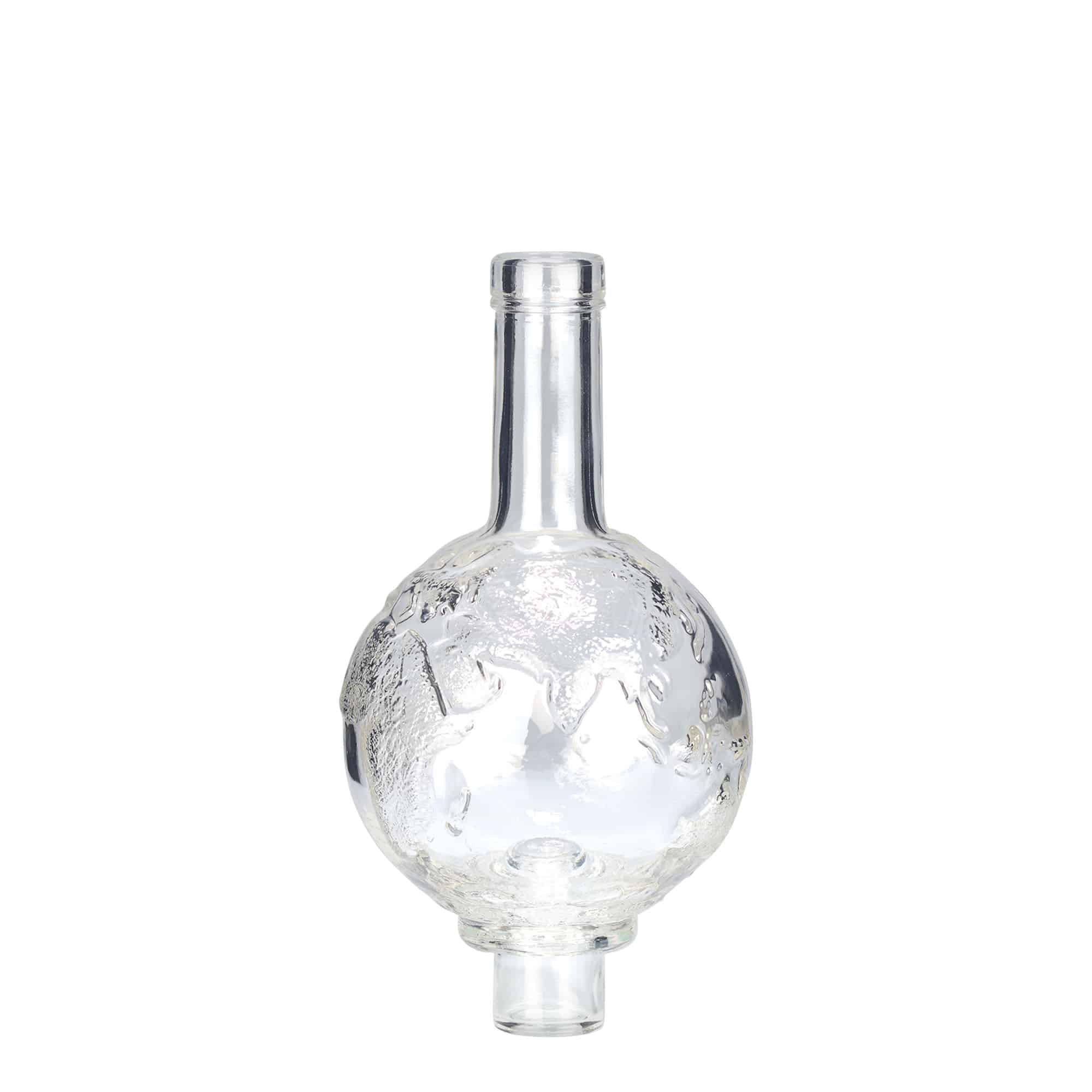500 ml glass bottle 'Globus', opening: cork
