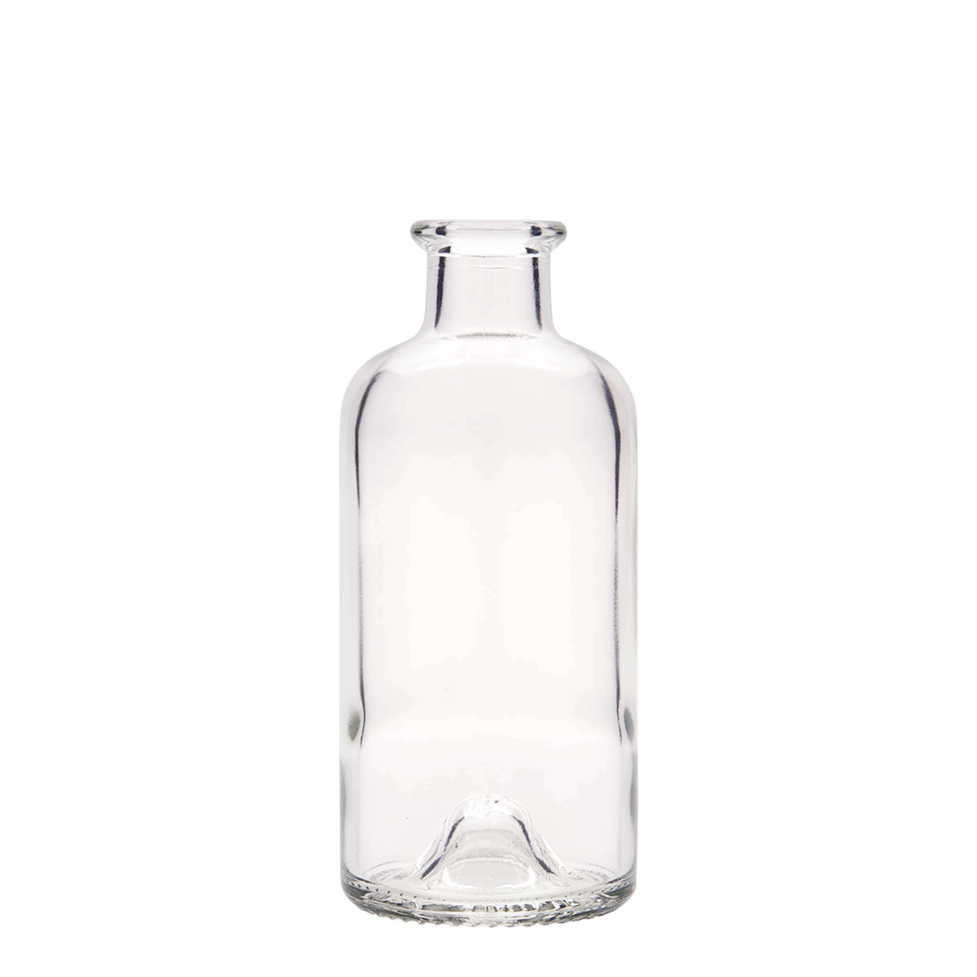 200 ml glass bottle apothecary, opening: cork