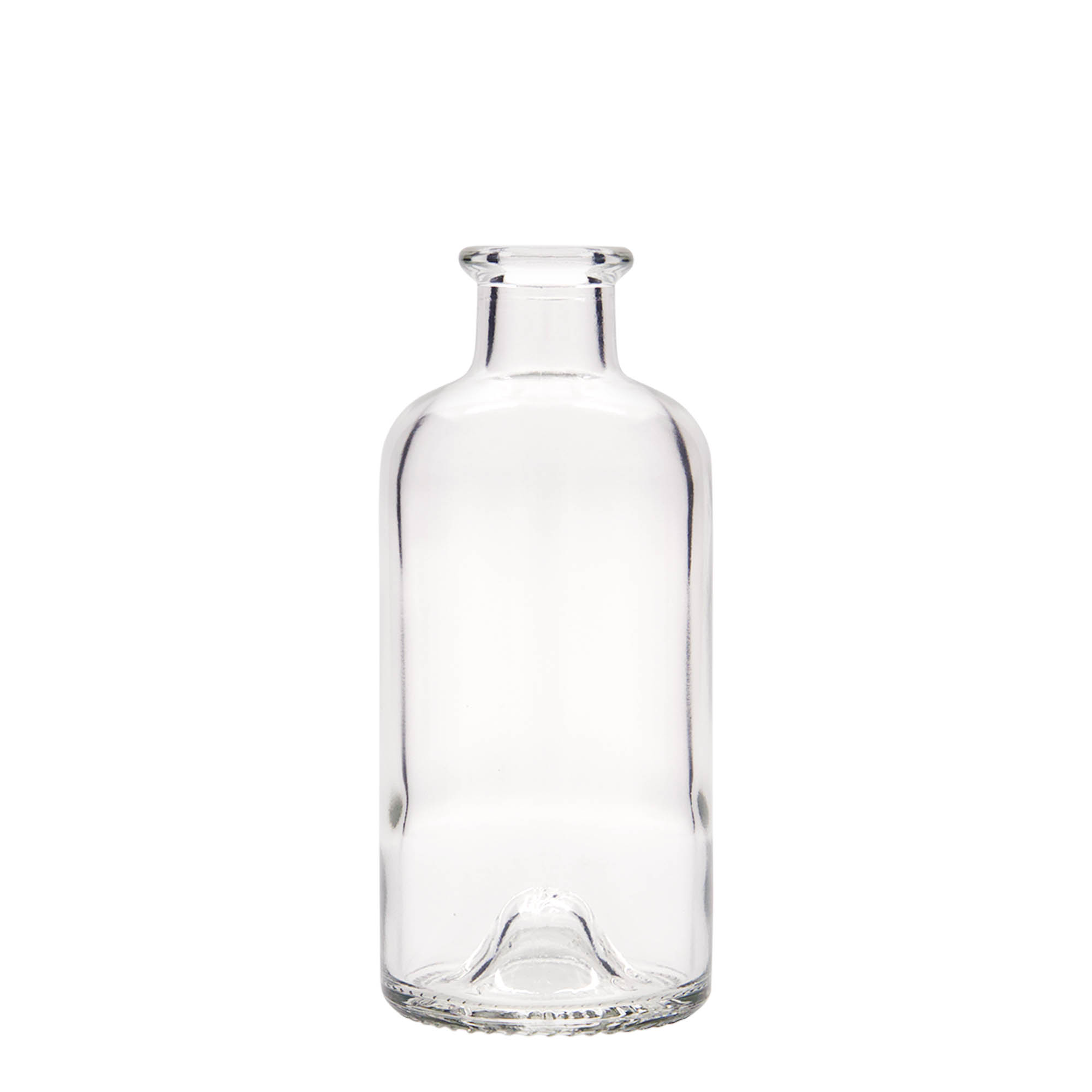 200 ml glass bottle apothecary, opening: cork