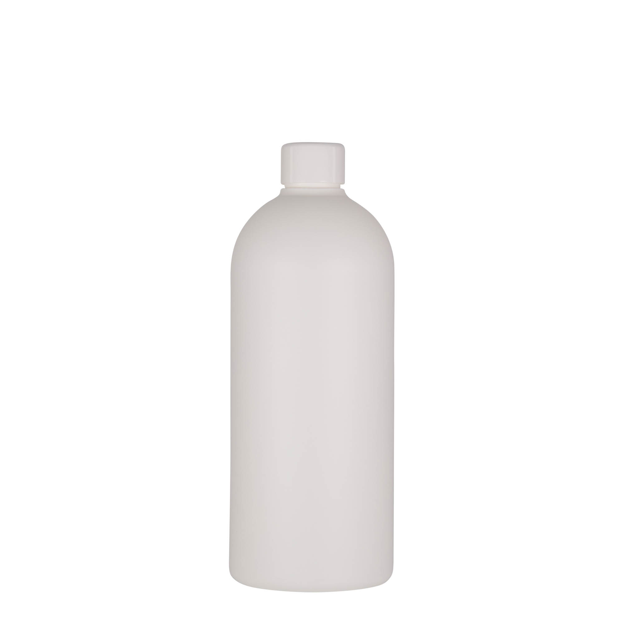 500 ml plastic bottle 'Tuffy', HDPE, white, opening: 24/410