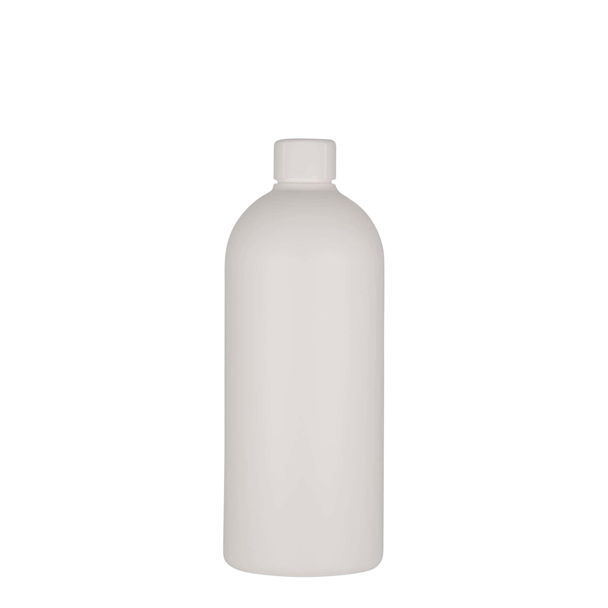 500 ml plastic bottle 'Tuffy', HDPE, white, opening: 24/410