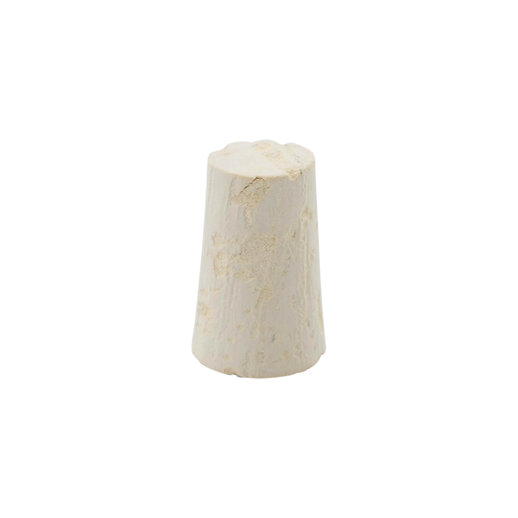 Tapered cork 17-21 x 33, press cork, beige, for opening: cork