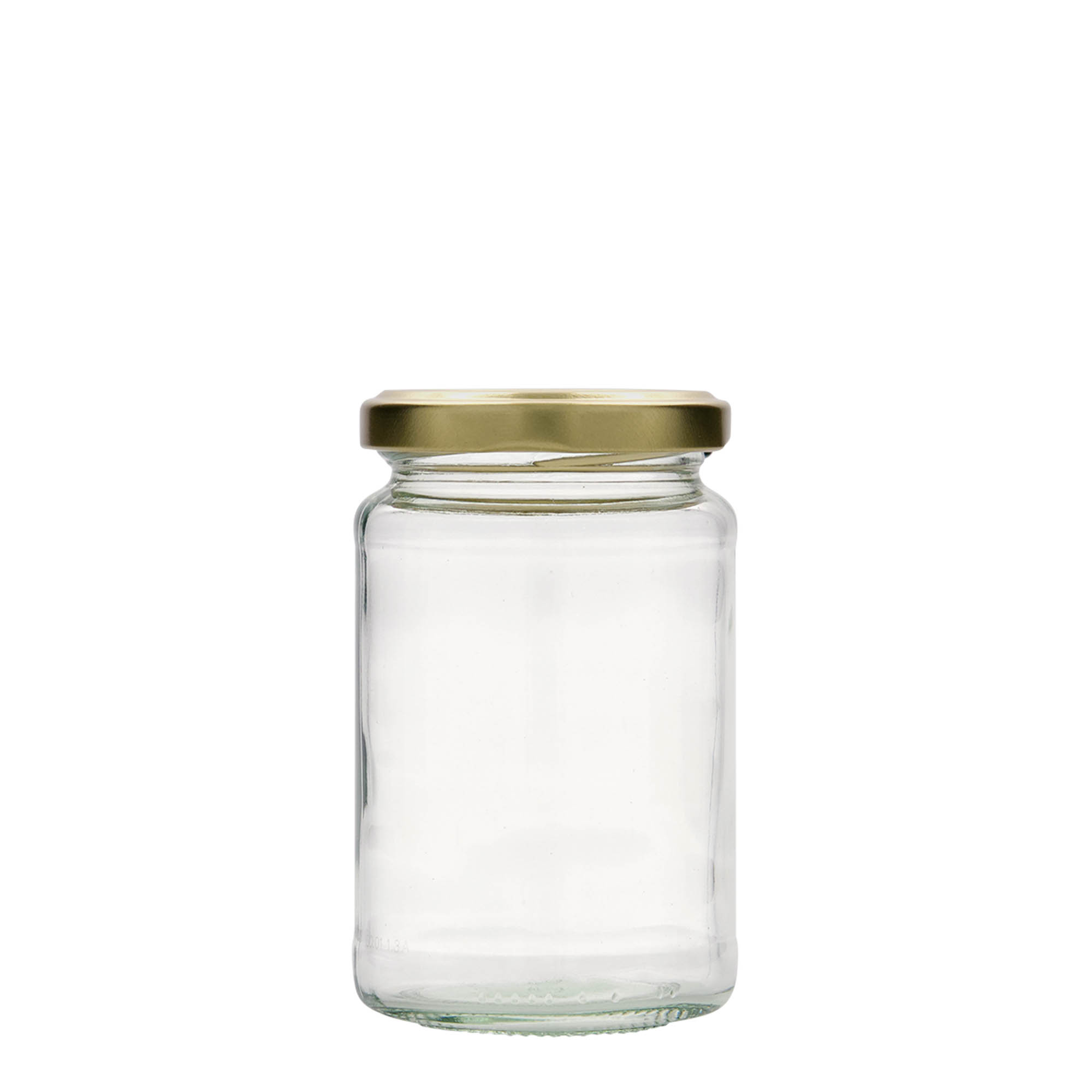 225 ml tall round glass, opening: Twist-Off (TO 58) 225 ml tall round glass, opening: Twist-Off (TO 58)