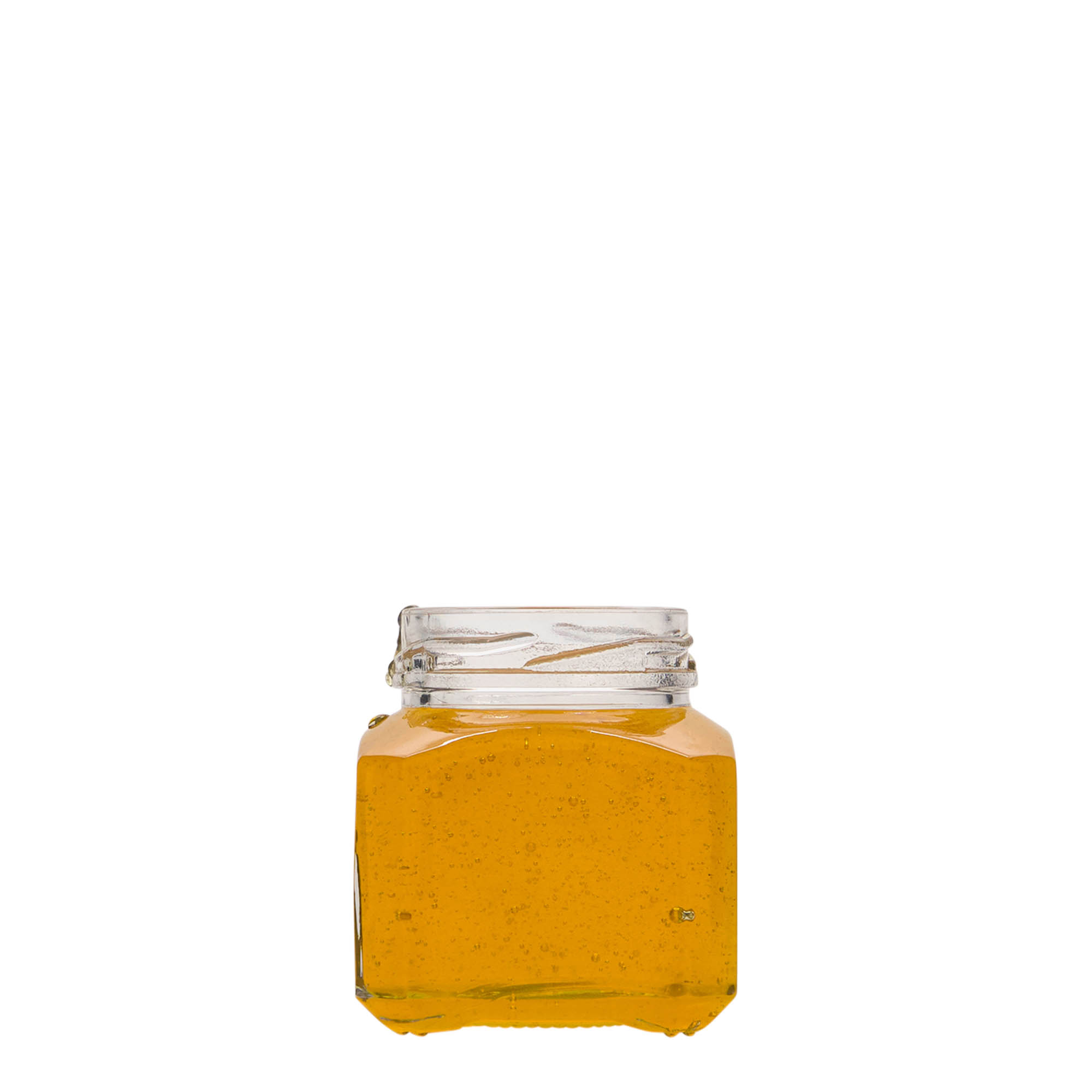 106 ml square glass 'Milan', opening: twist-off (TO 48)