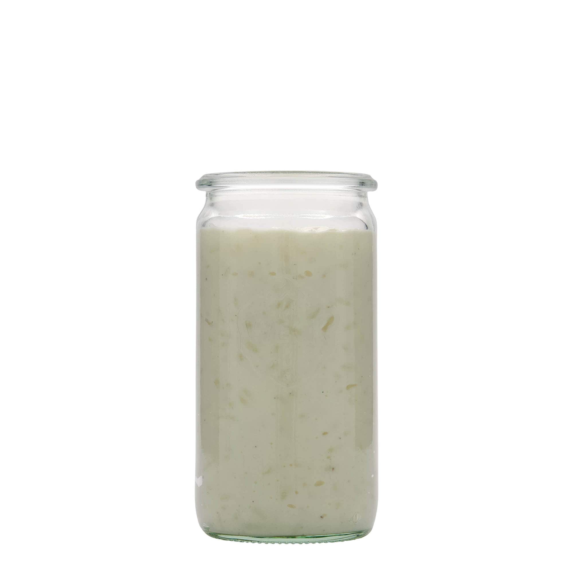 340 ml WECK cylinder glass, opening: round rim
