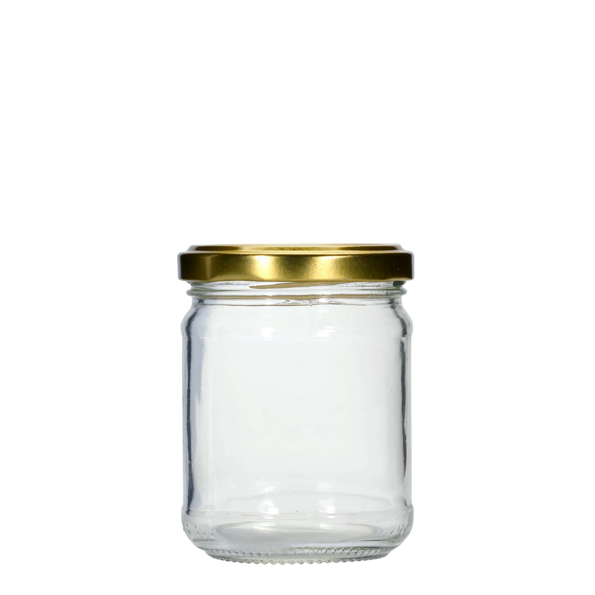 212 ml round glass, opening: Twist-off (TO 63)