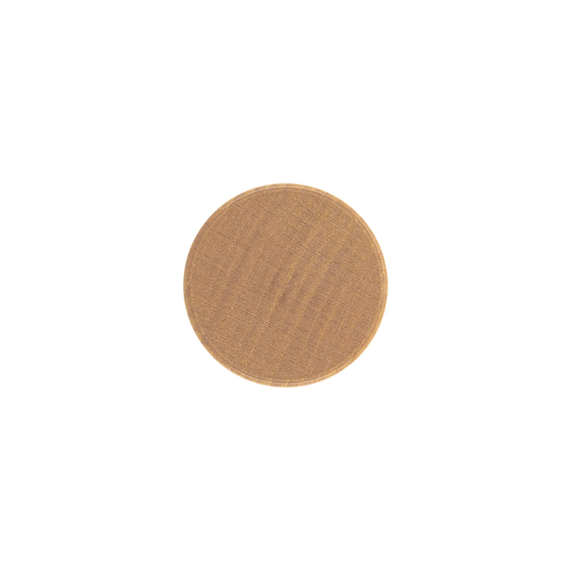 Screw cap, metal-wood, wood-coloured, for opening: PP 28 Screw cap, metal-wood, wood-coloured, for opening: PP 28