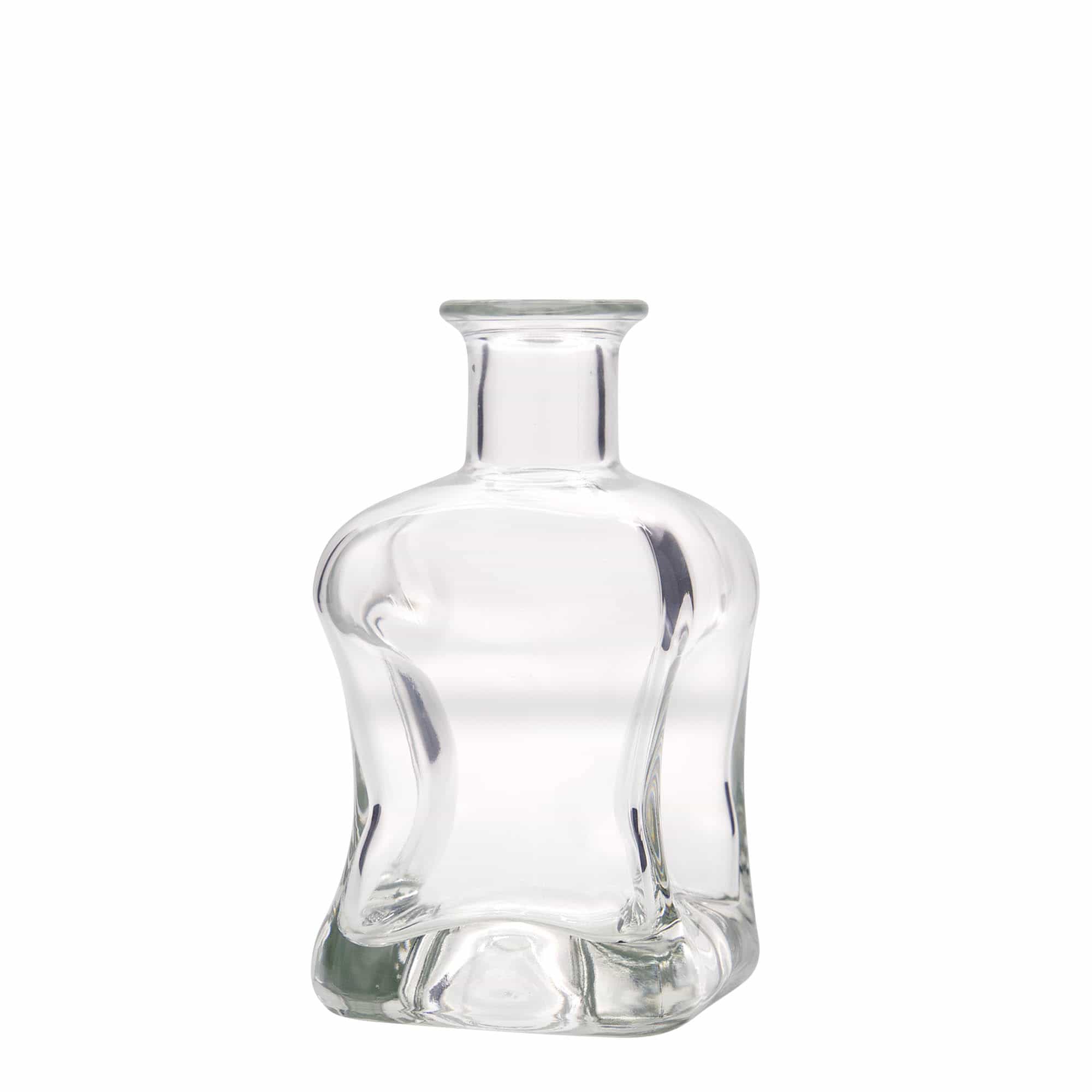350 ml glass bottle 'Dublin', square, opening: cork 350 ml glass bottle 'Dublin', square, opening: cork