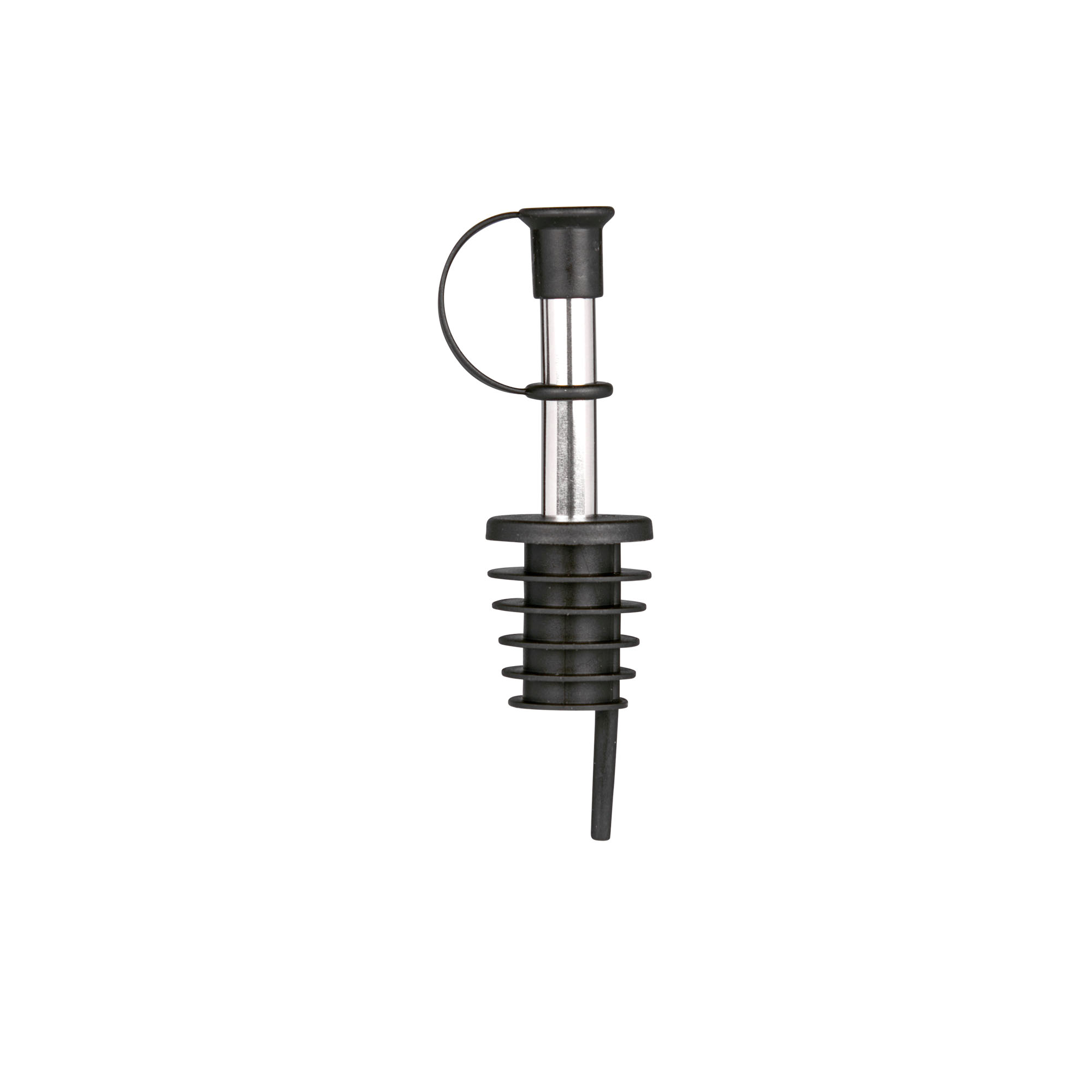 Pourer Inox with cap, stainless steel, silver Pourer Inox with cap, stainless steel, silver